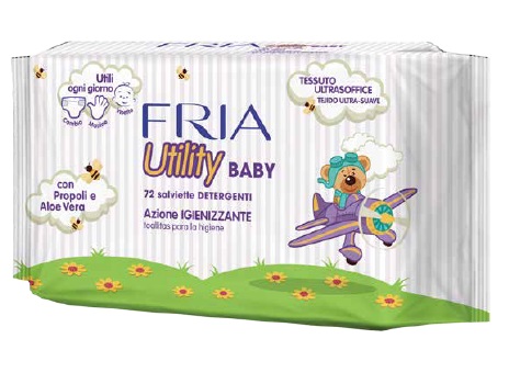 Fria utility salviette baby 72 pezzi