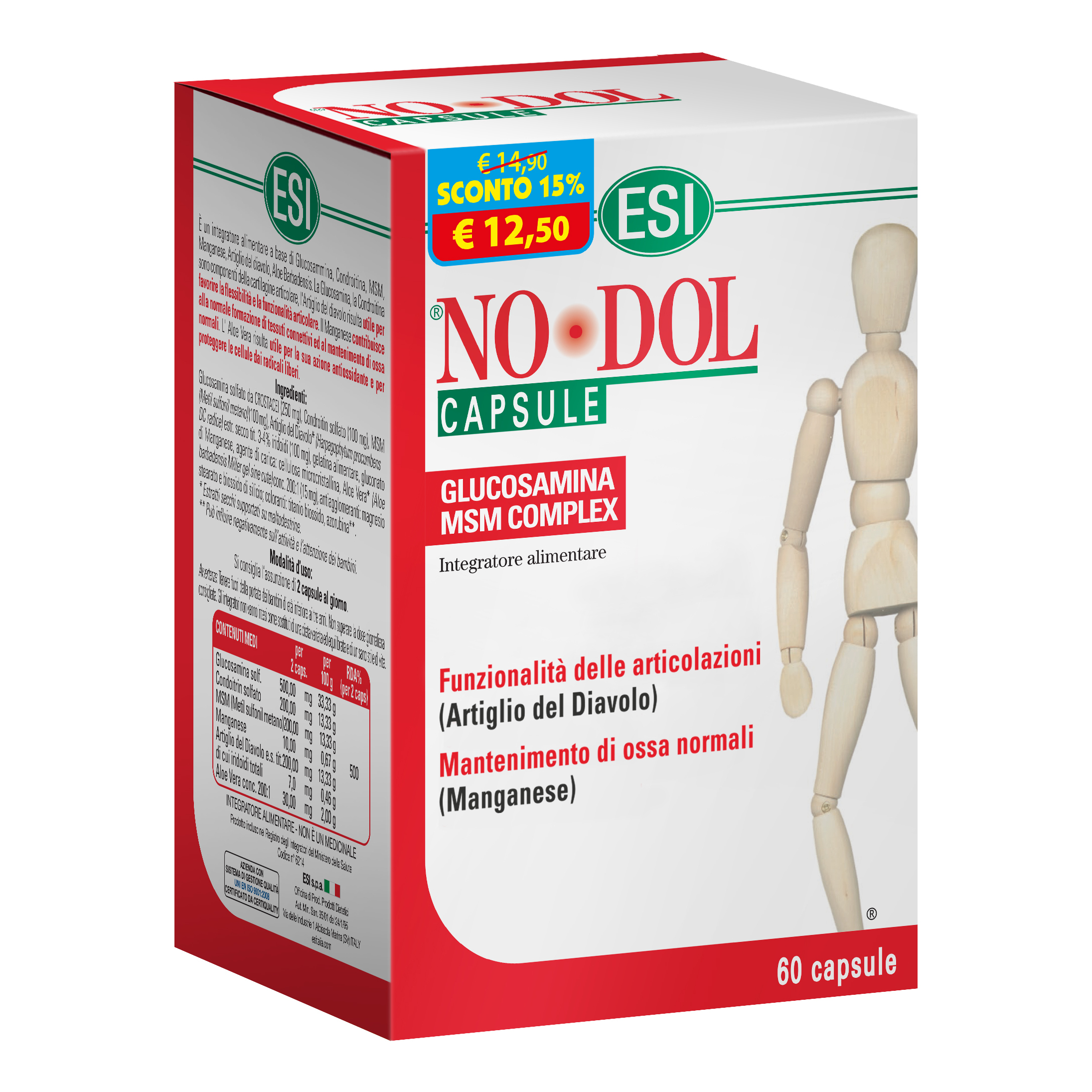 No dol capsule off sconto 15%