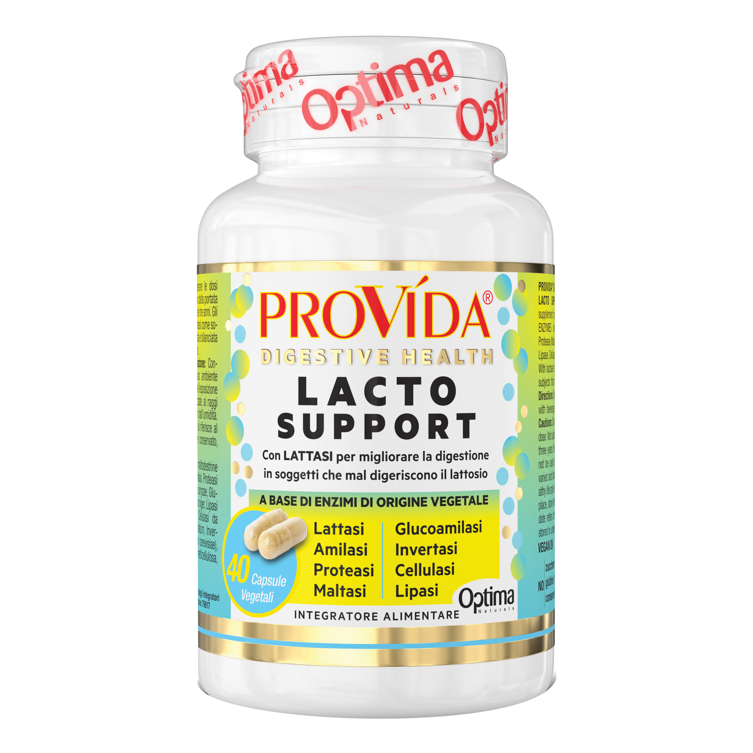 Provida lacto support 40 capsule 360 mg