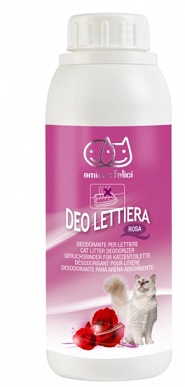 CAMON GATTO DEODORANTE PER LETTIERA ALLA ROSA 400 GR