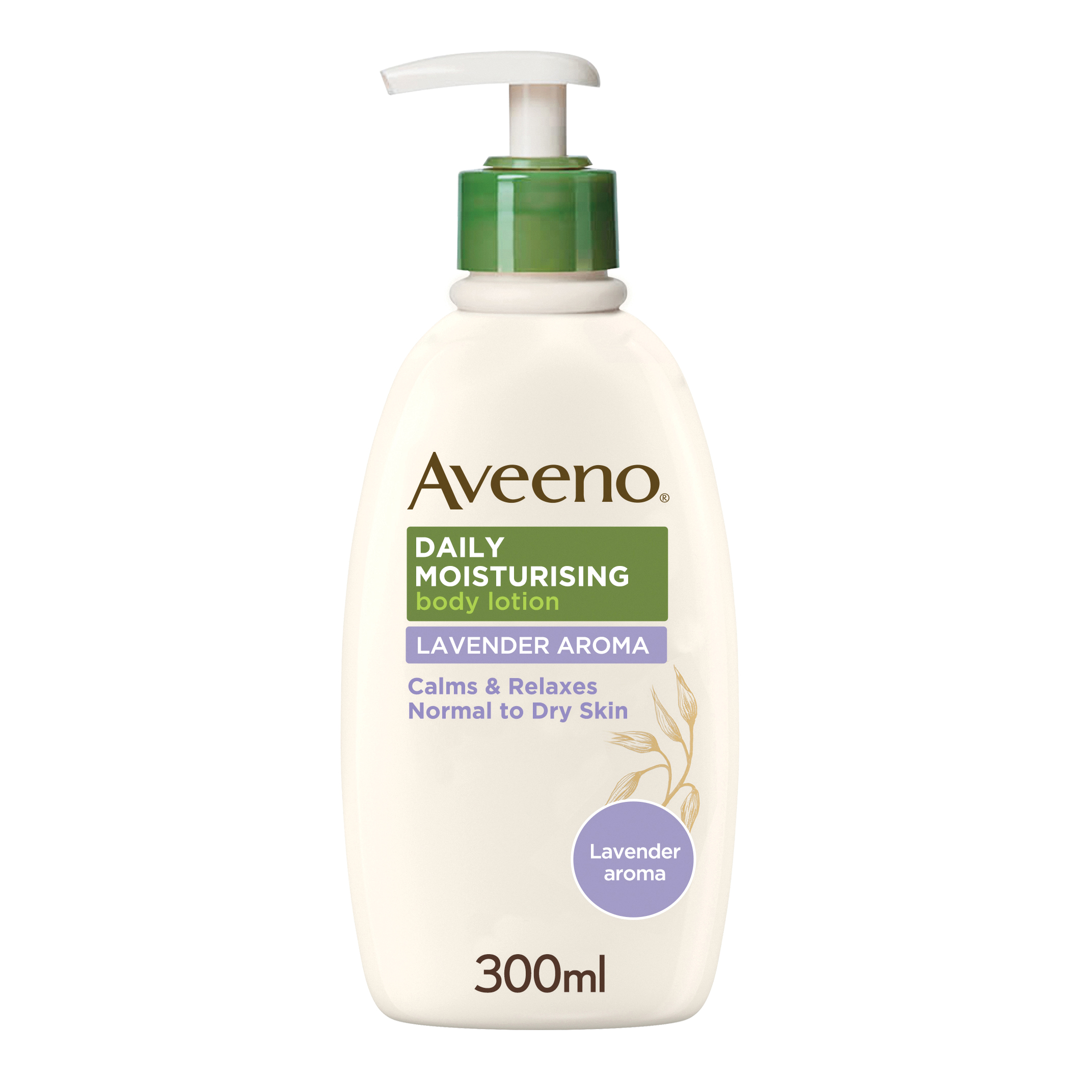 Aveeno Crema Idratante Per Il Corpo Alla Lavanda 300 Ml