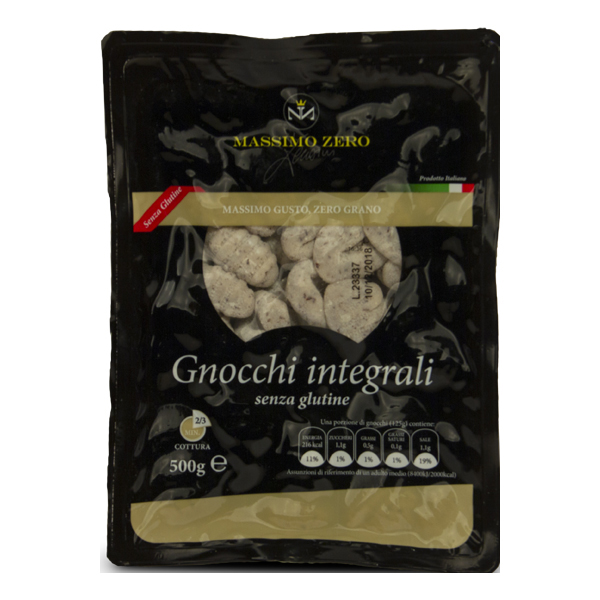 Massimo Zero Gnocchi Integrale 500g