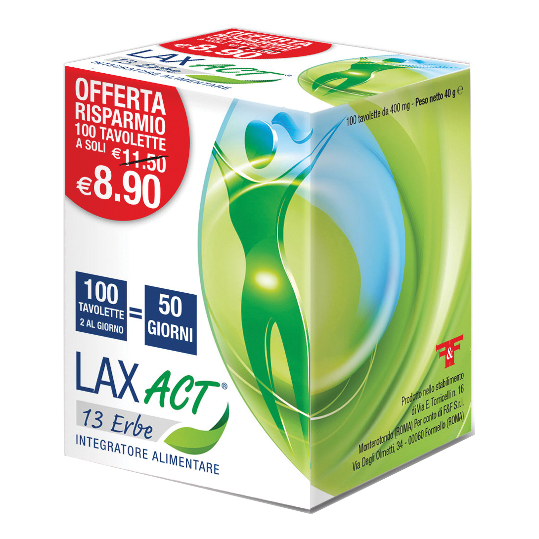 Lax Act 13 Erbe 400Mg