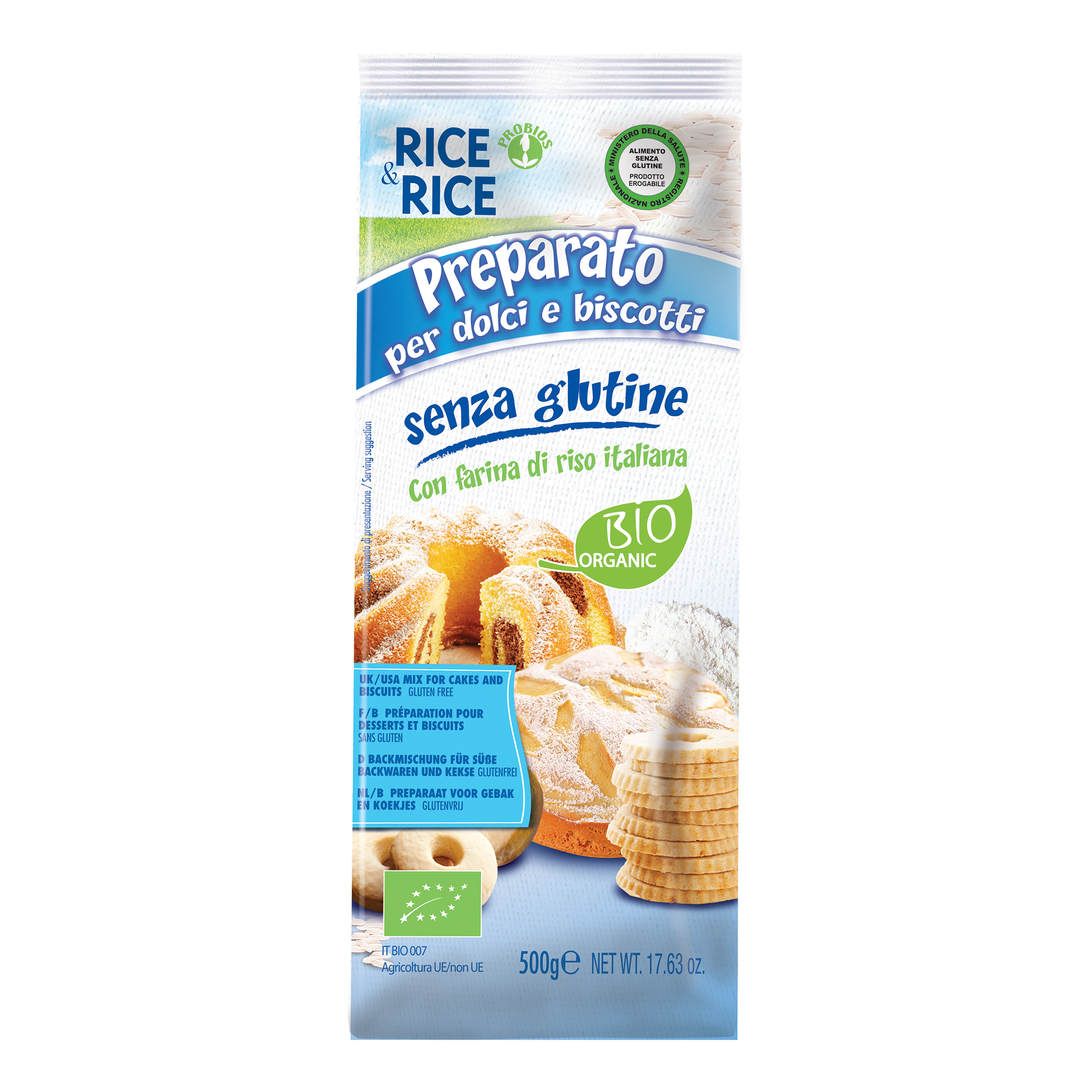 Rice&amp;rice preparato per dolci e biscotti 2 x 100 g