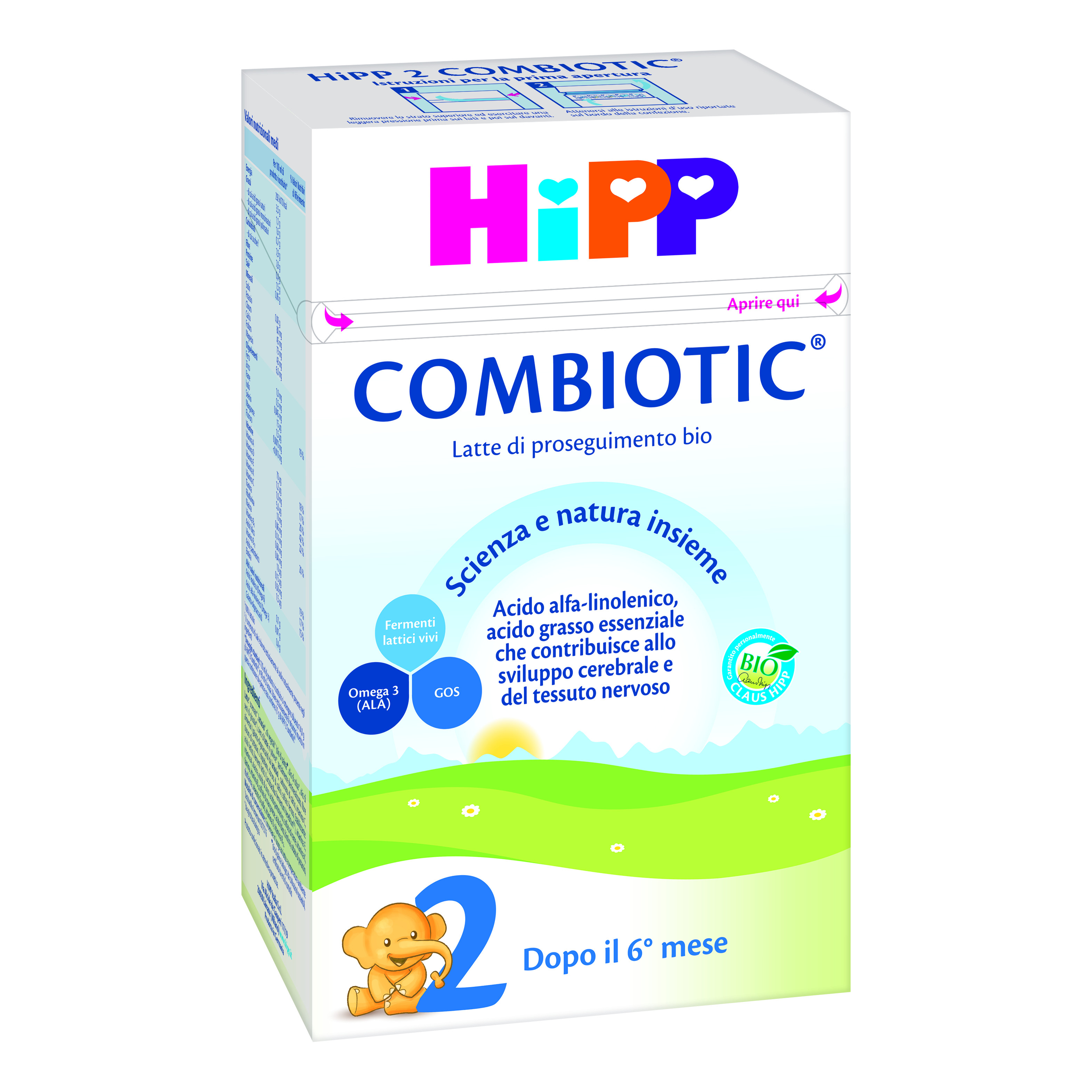 Hipp bio combiotic 2 Polvere 600g