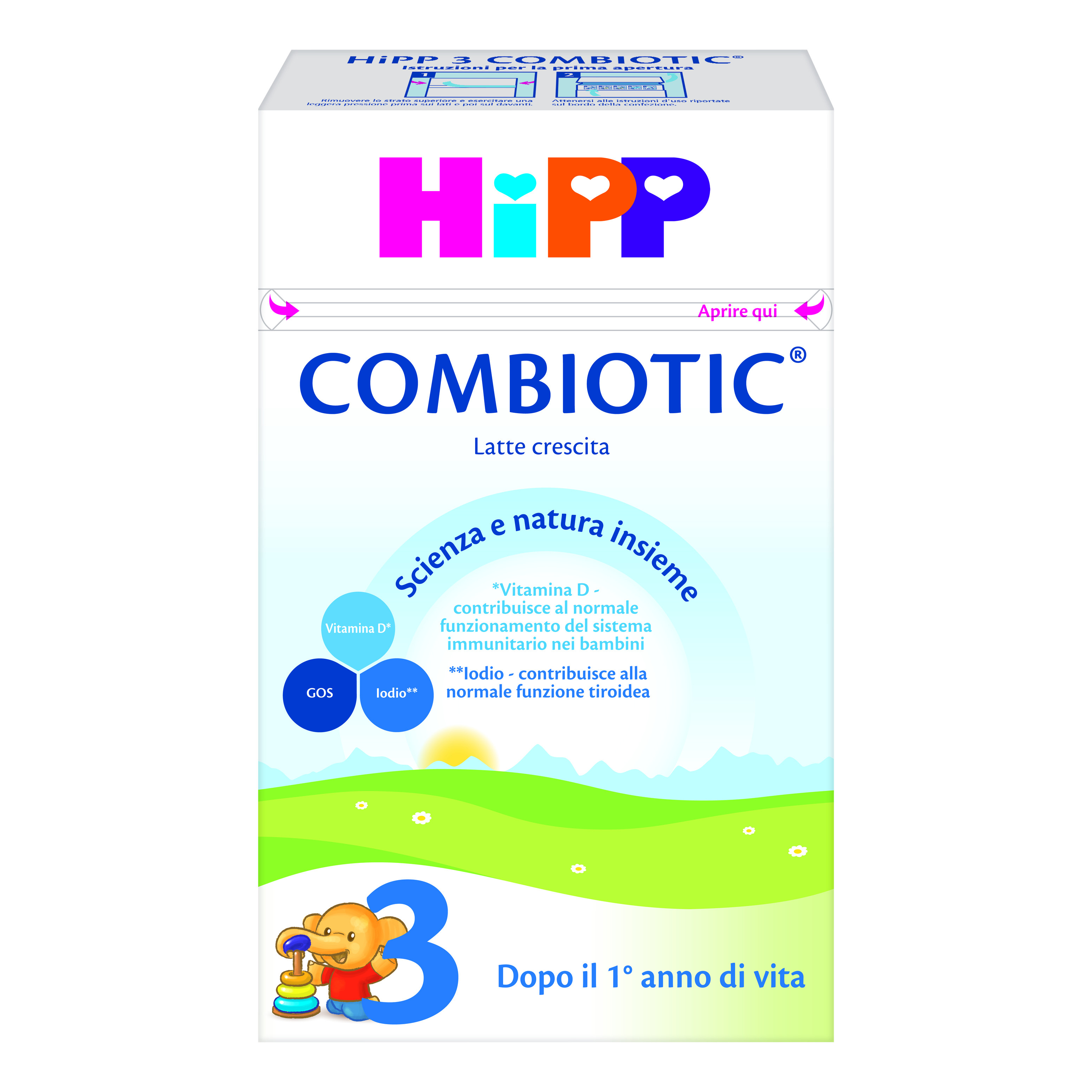 Hipp bio combiotic 3 Polvere 600g