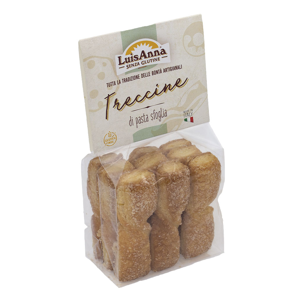 Luisanna Biscotti Sfoglia Treccine 130g