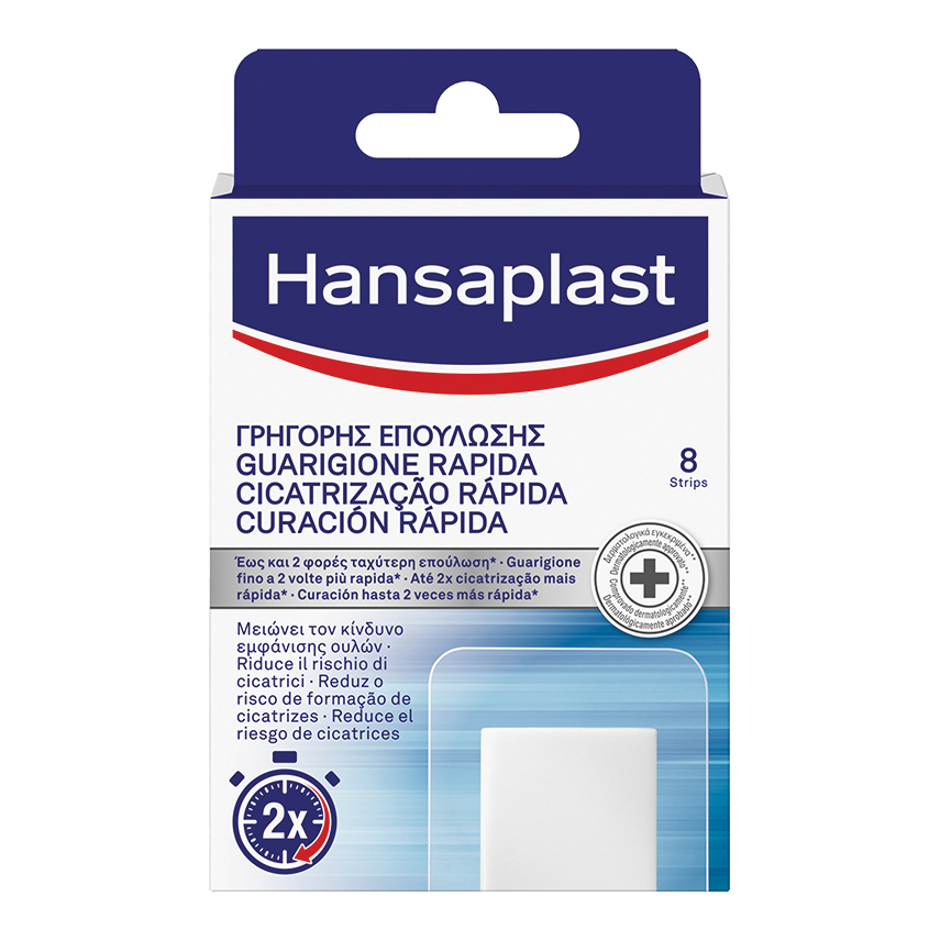 Cerotto hansaplast guarigione rapida 8 pezzi