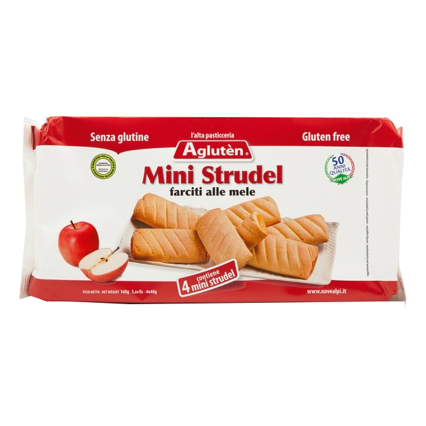 Agluten mini strudel 160g