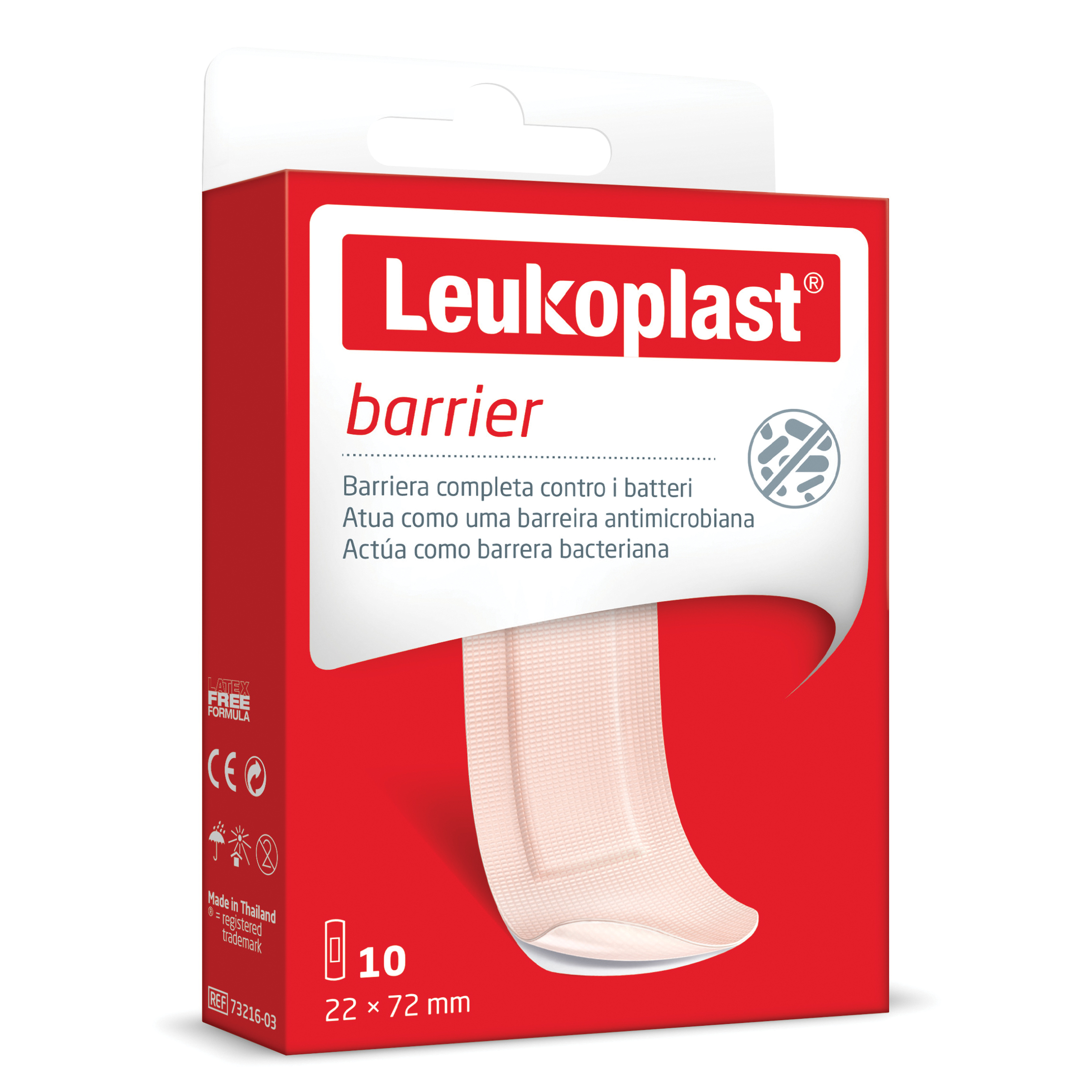Leukoplast Barrier 72x22 10pezzi