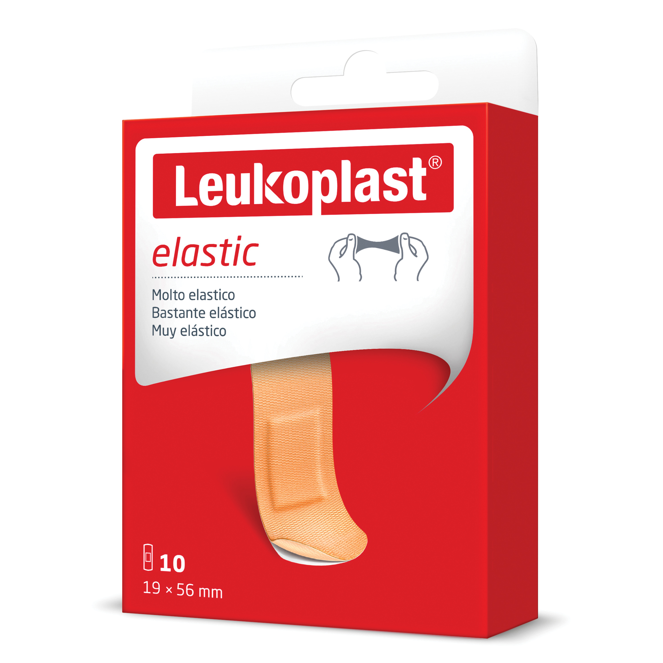 Leukoplast Elastic 56 X19 10 Pezzi