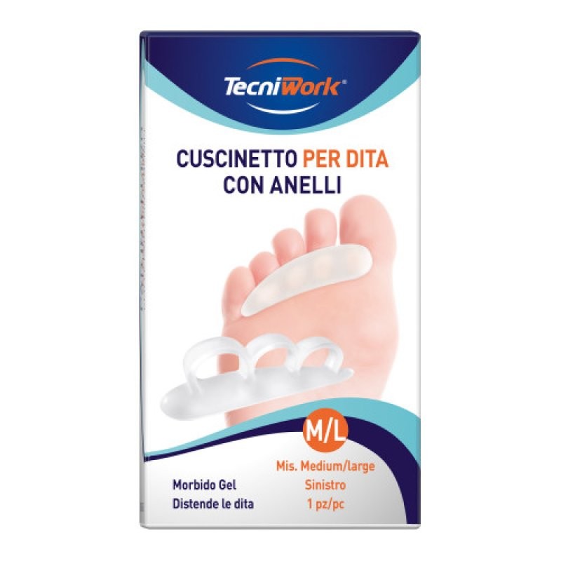 Cuscino dita gel destro l 1 pezzo