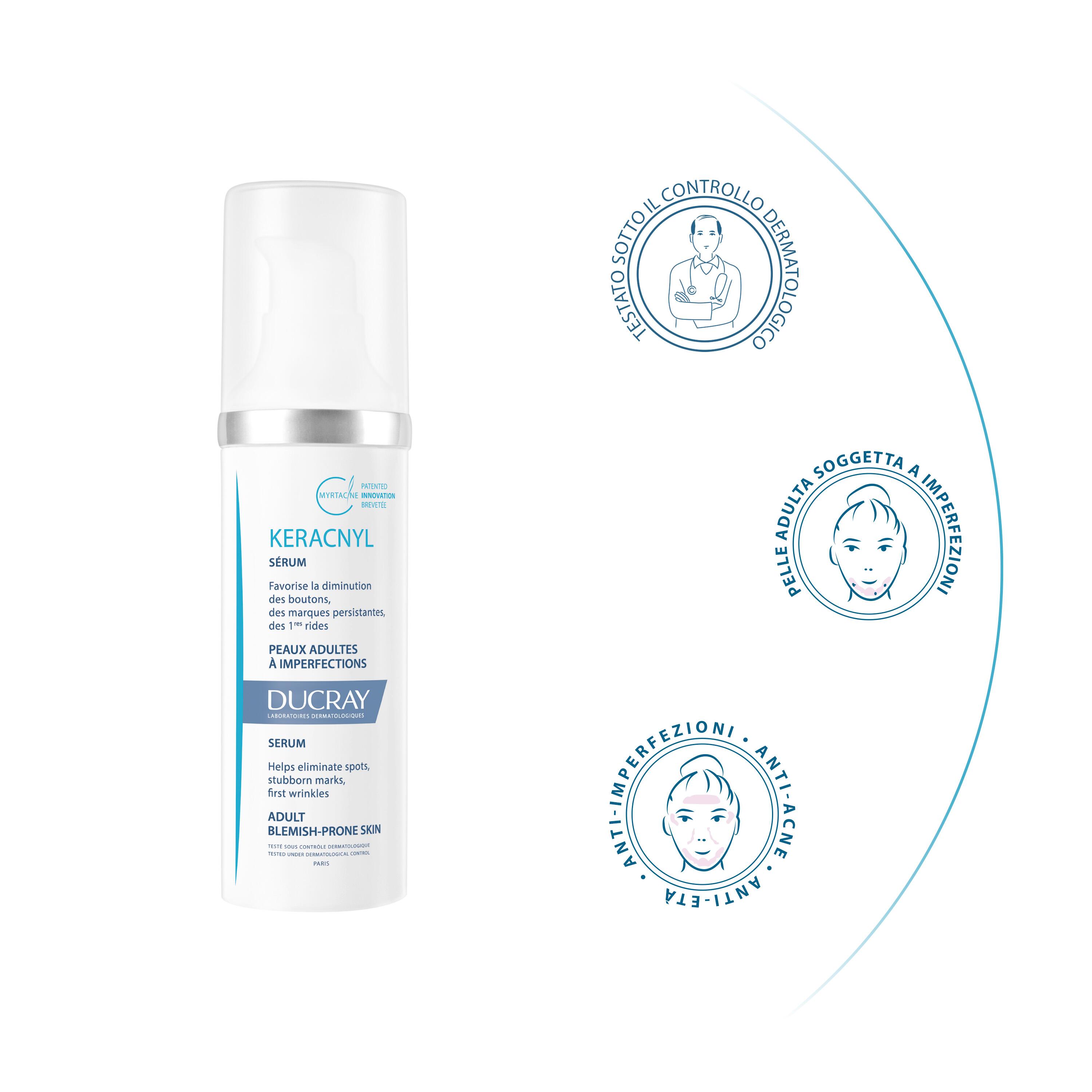 Ducray Keracnyl Siero Contro Le Imperfezioni Per Pelli Grasse 30 ml - Immagine 4