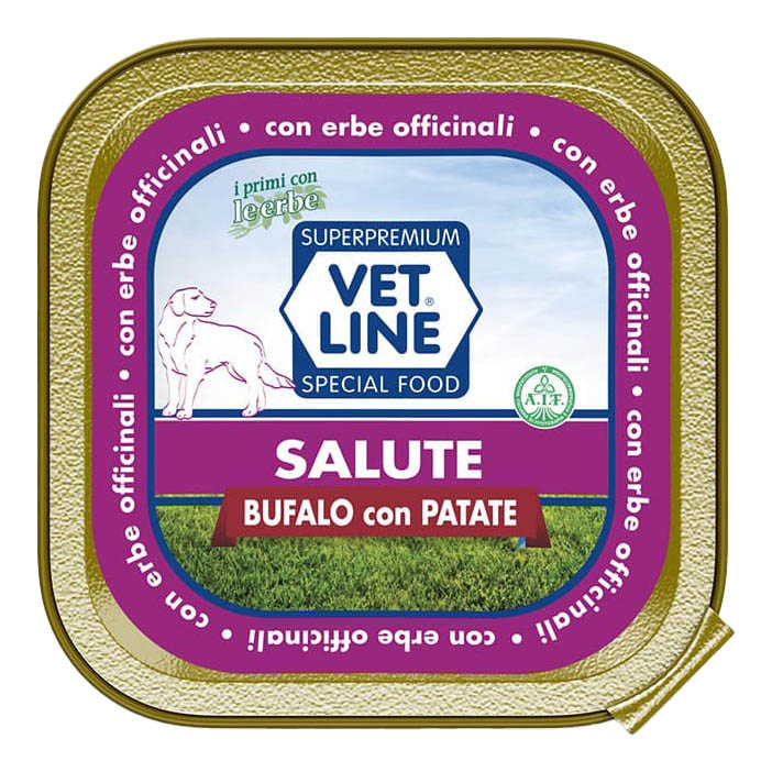 Vetline Cane Salute Bufalo &amp; Patate 150 Gr