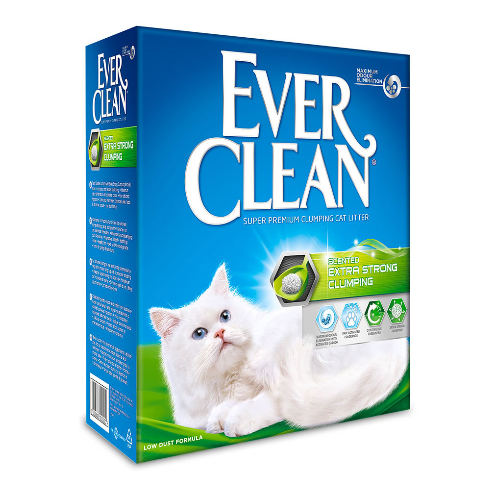 Everclean Lettiera Gatto Extra Strong Scented Profumata 6Lt 5,8 Kg