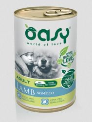 Oasy Cane Oap Adulto Medium&Large Agnello 400 Gr
