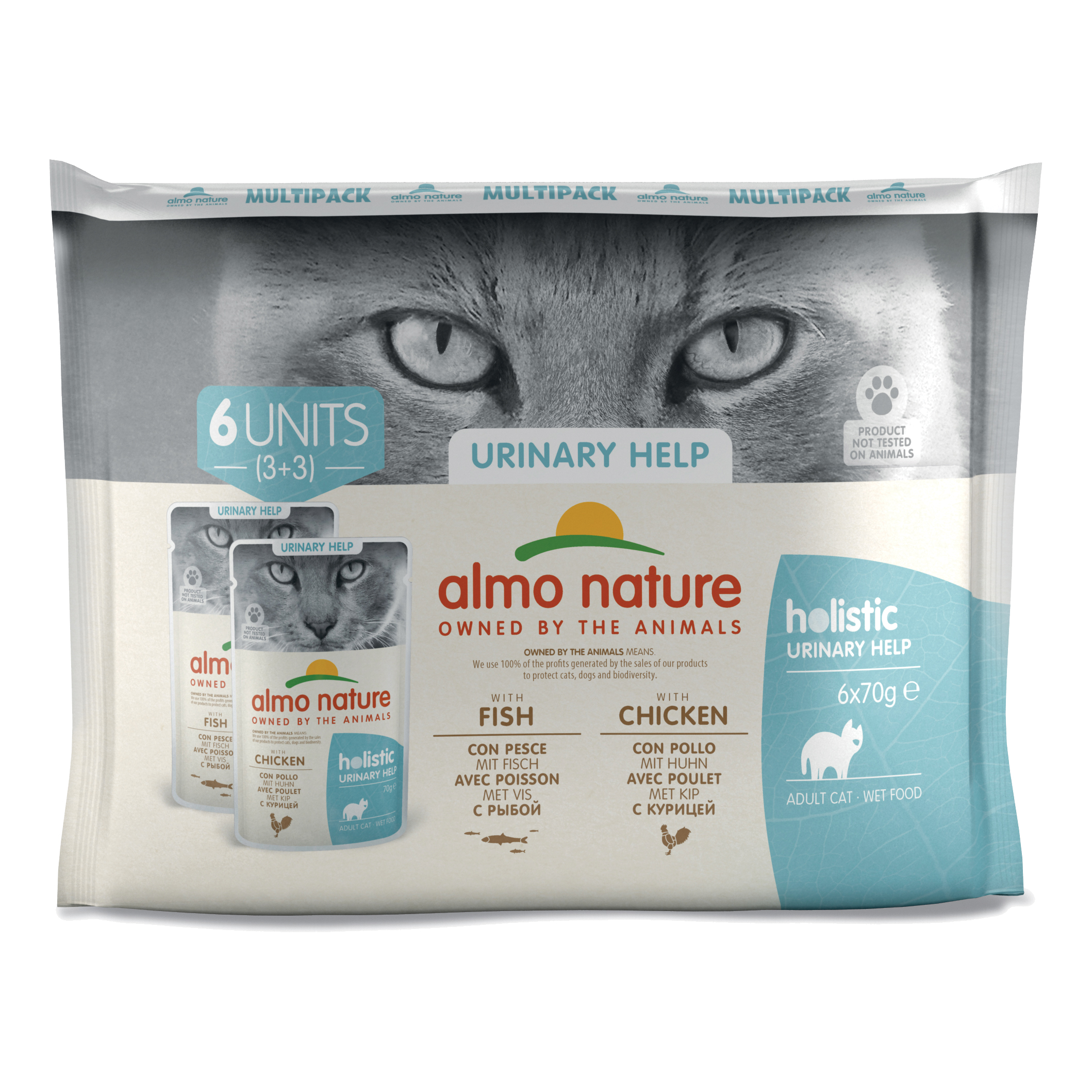 Urinary support con pesce 70 g