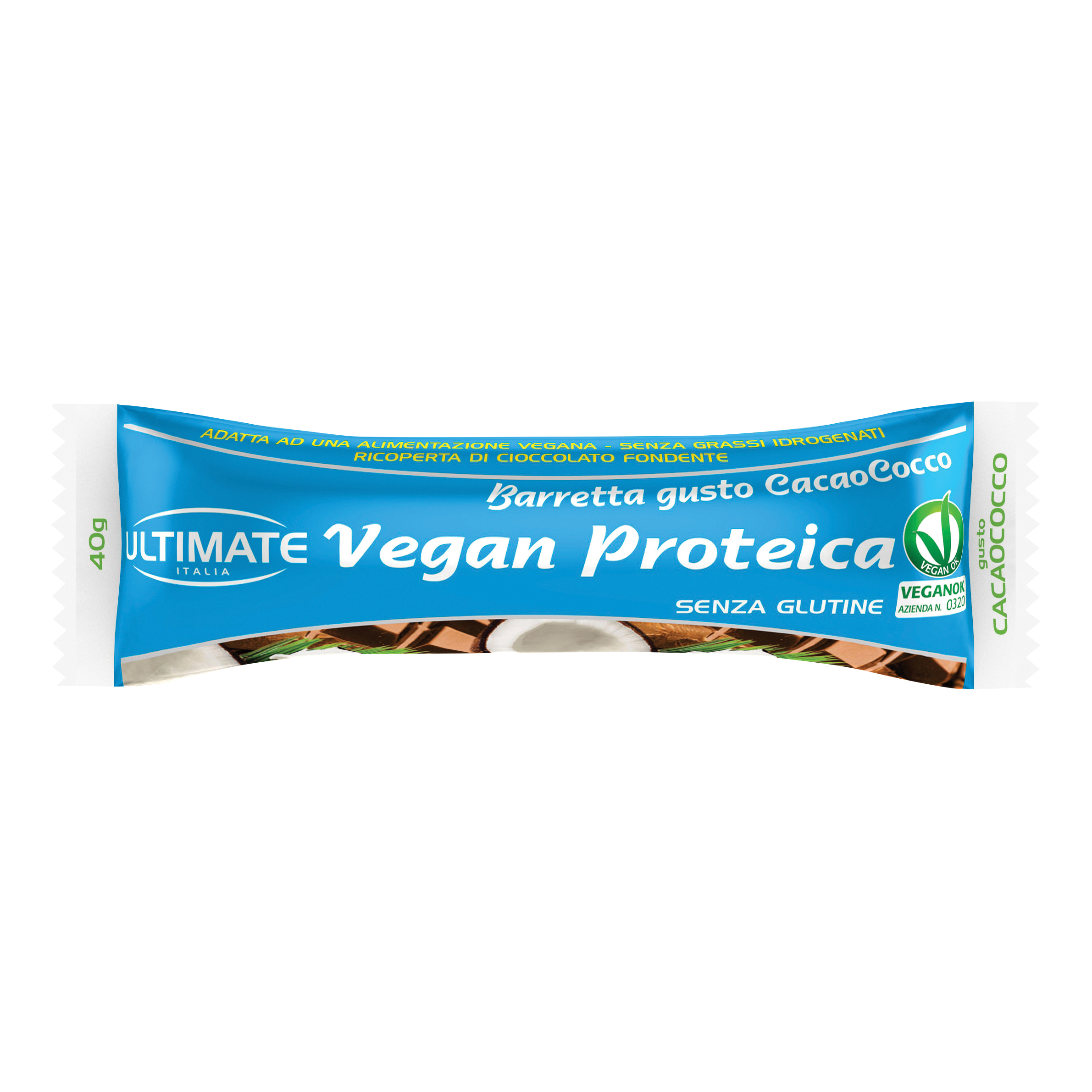 Barretta Vegan Proteic Cacao/Cocco 40 G