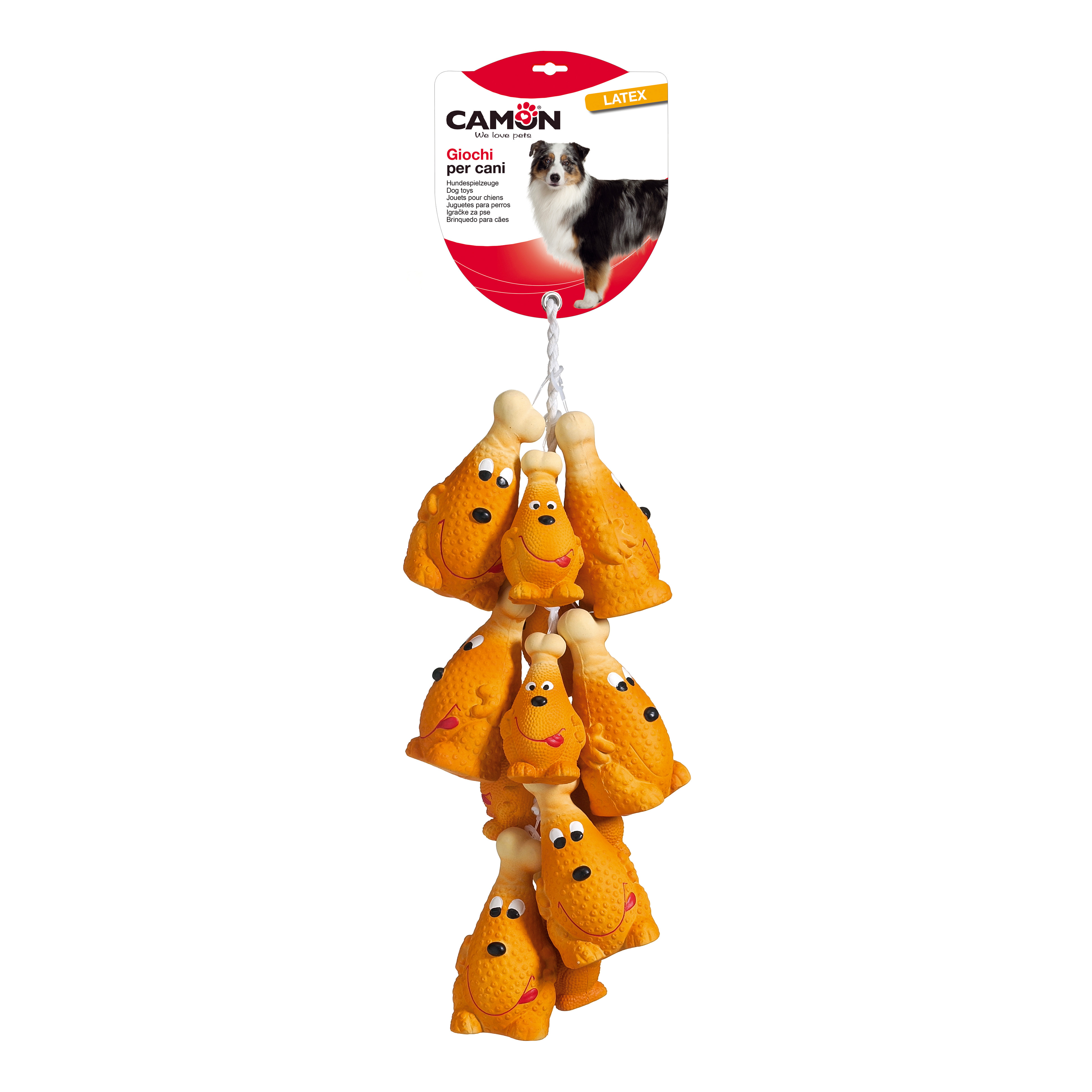 Treccia latex coscia pollo