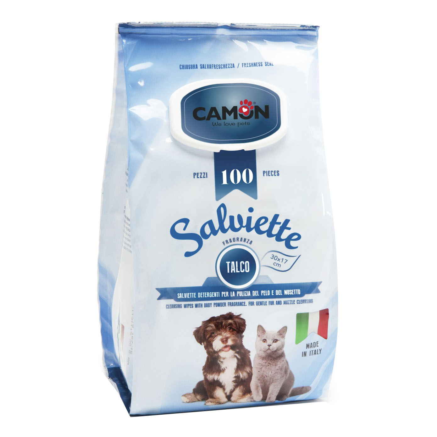 Salviette Talco 80 Pezzi