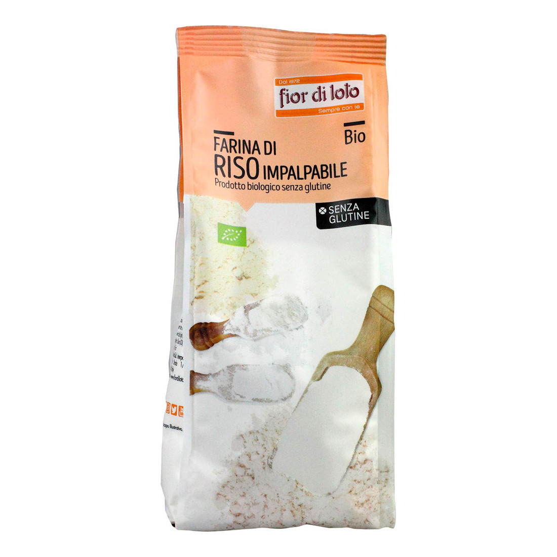 Fior Di Loto Farina Riso Impalpabile Bio Senza Glutine 375g