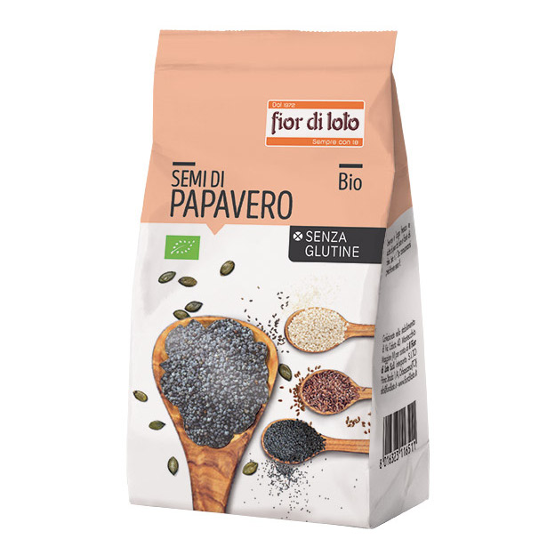 Semi di papavero senza glutine bio 150 g