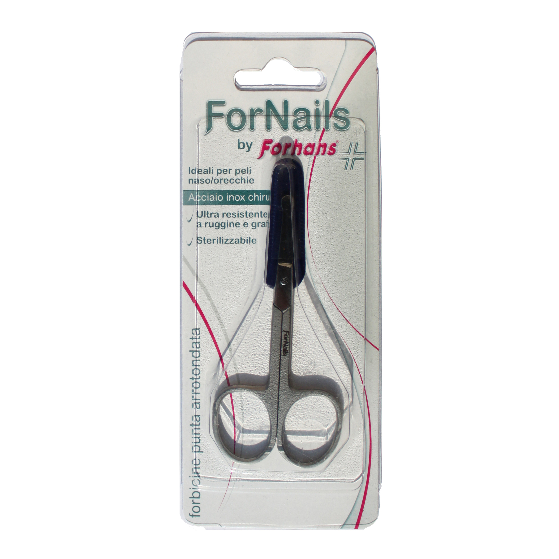 Forhans forbicina punta arrotondata 9 cm
