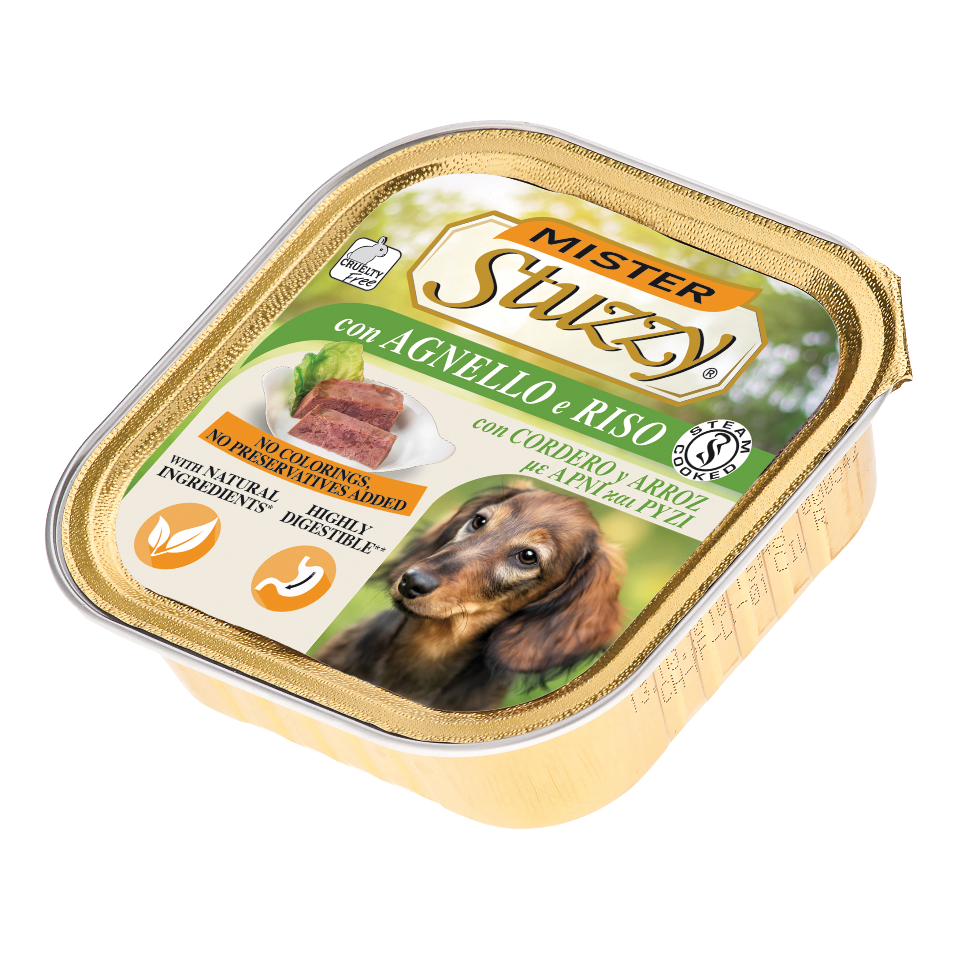 Mr stuzzy dog agnello e riso 150 g