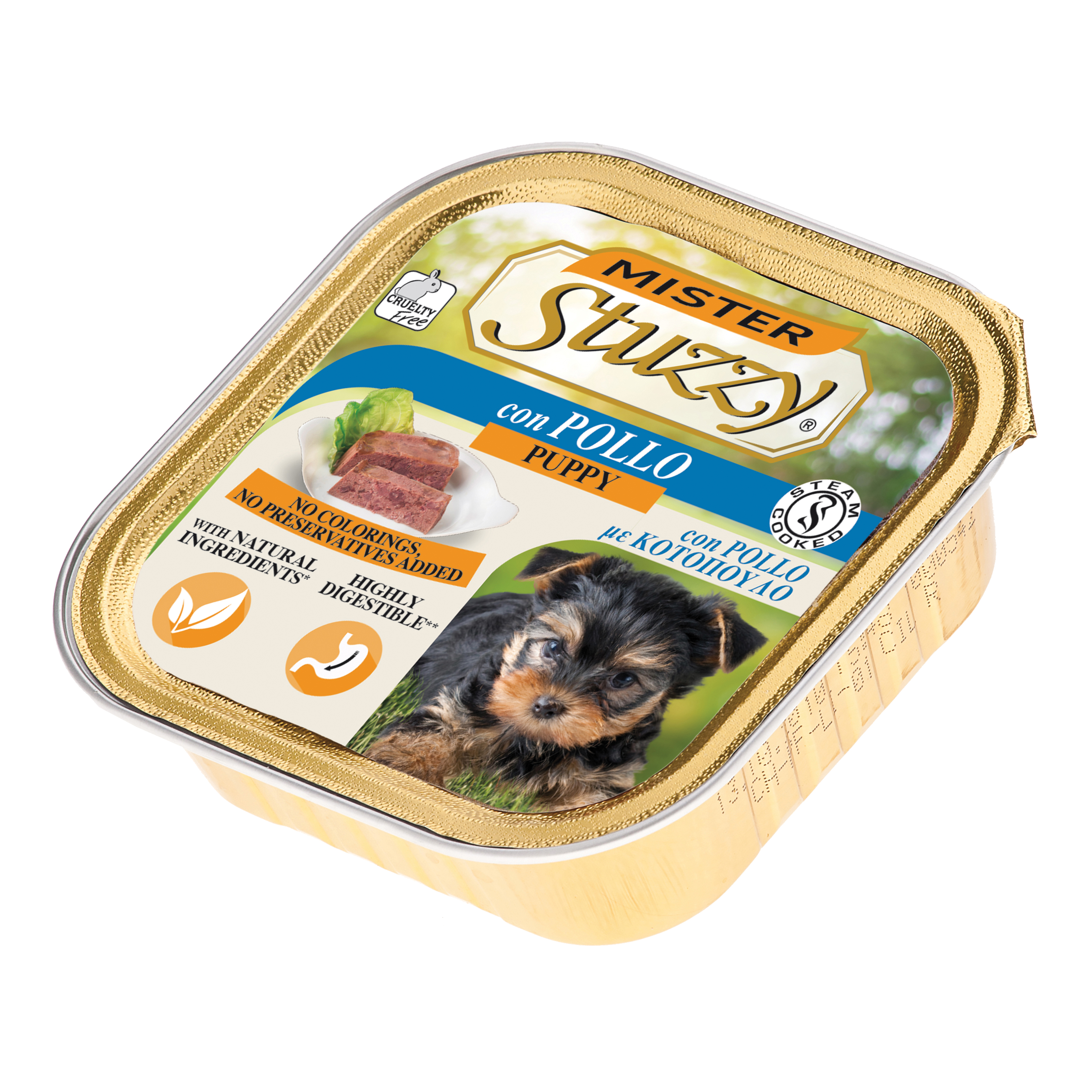 Stuzzy Cane Pate' Vaschetta Puppy Pollo 150 Gr