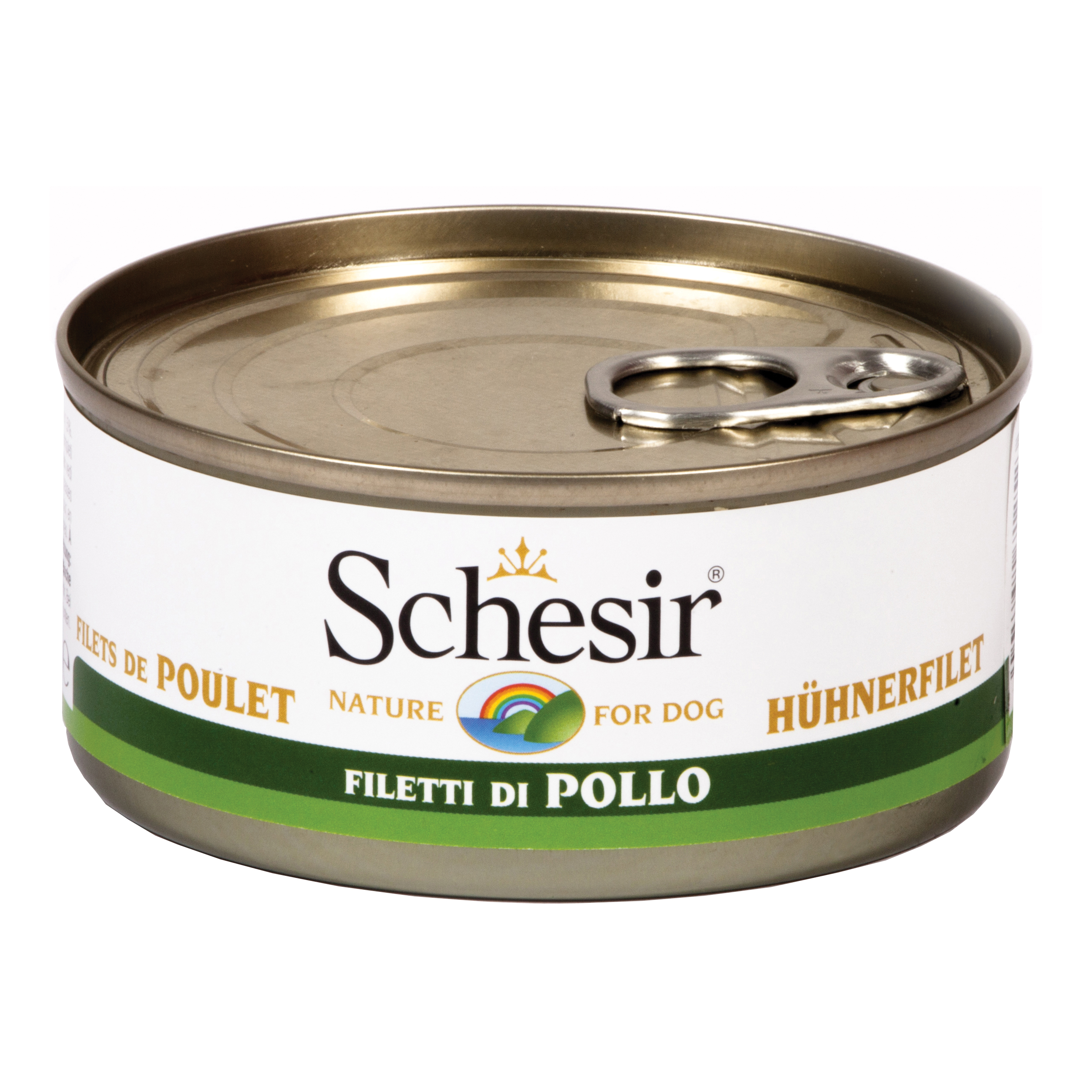 Schesir Cane Lattina In Jelly Adulto Filetti Di Pollo 150 Gr