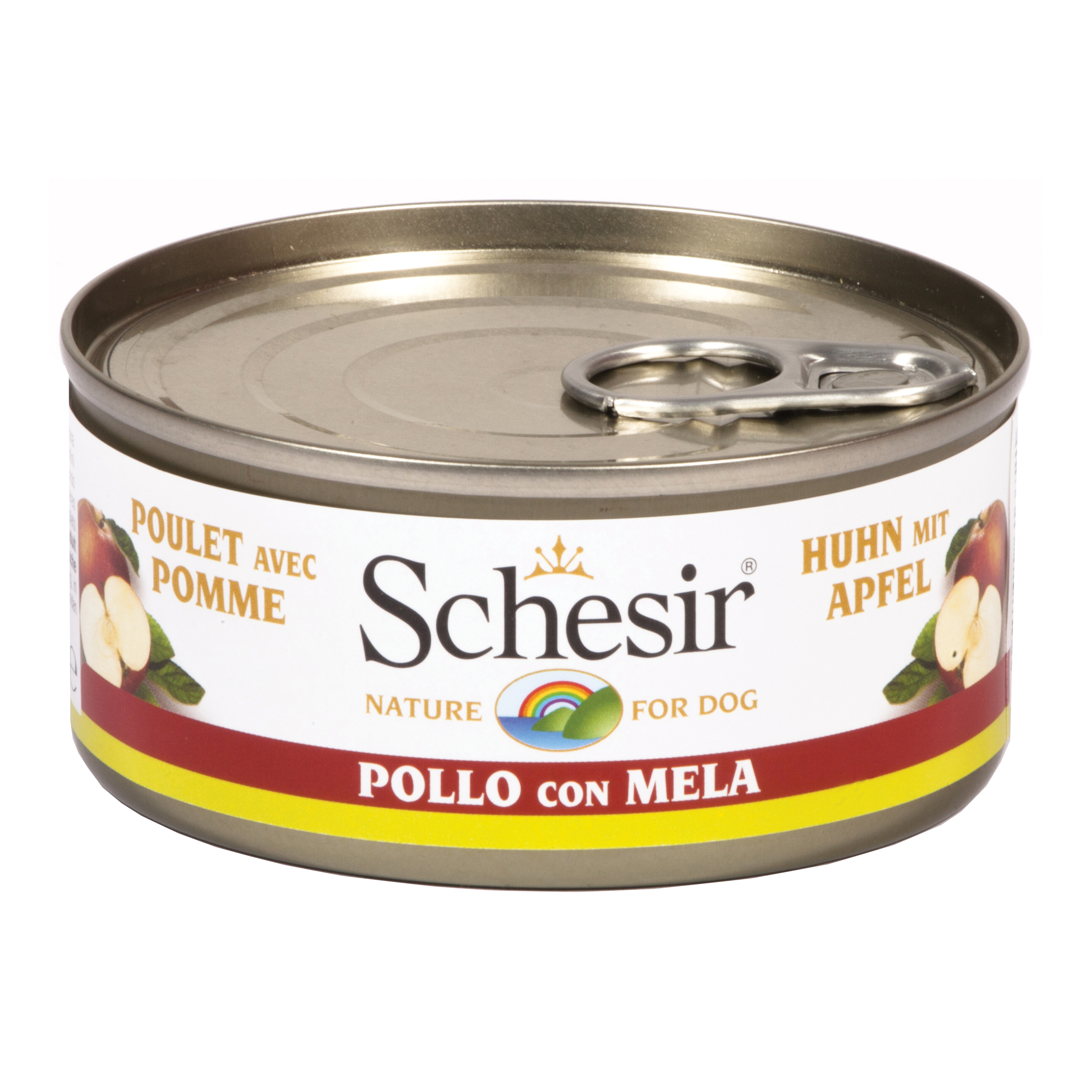 Schesir Cane Lattina In Jelly Adulto Pollo & Mela 150 Gr