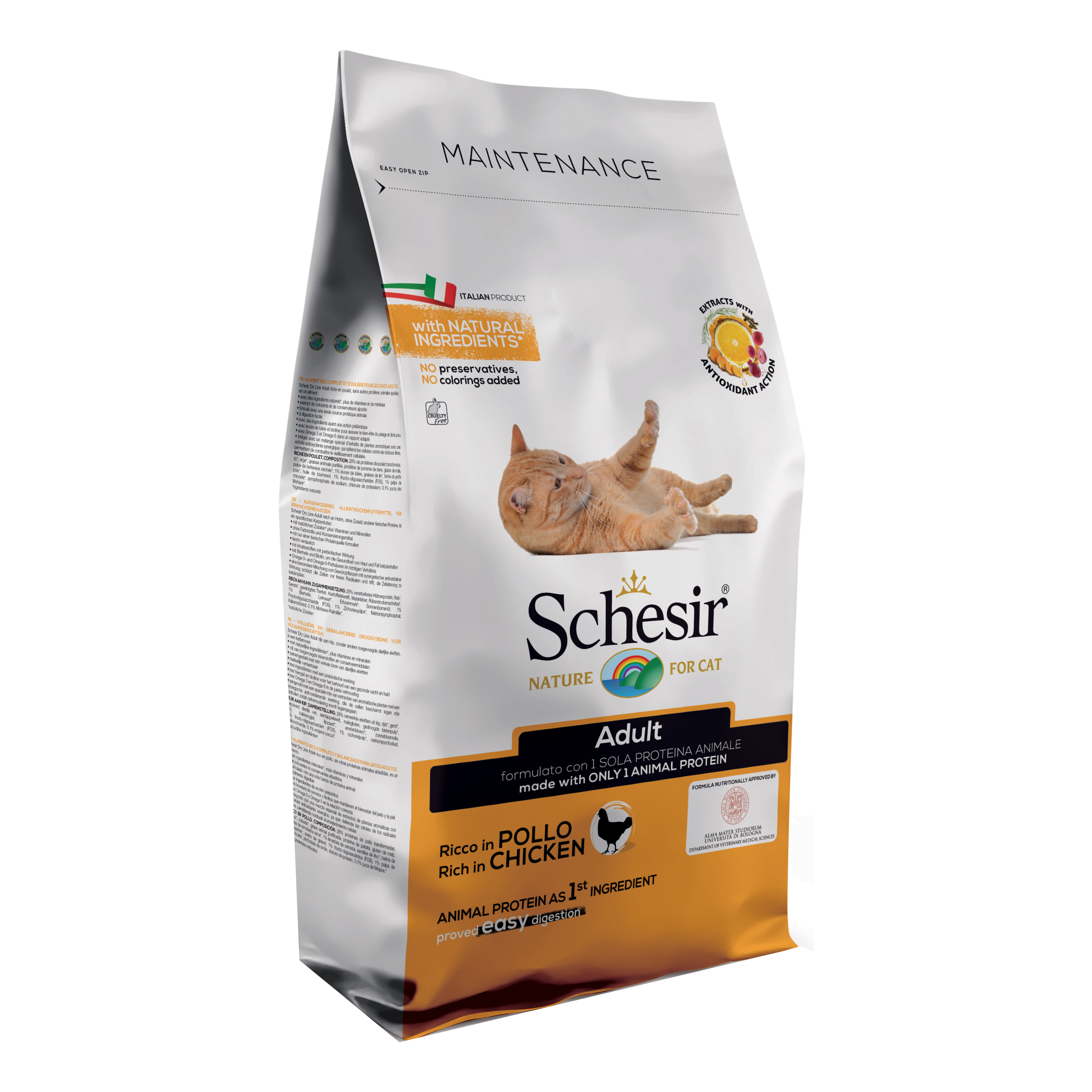 Schesir Gatto Maintenance Adulto Pollo 400 Gr