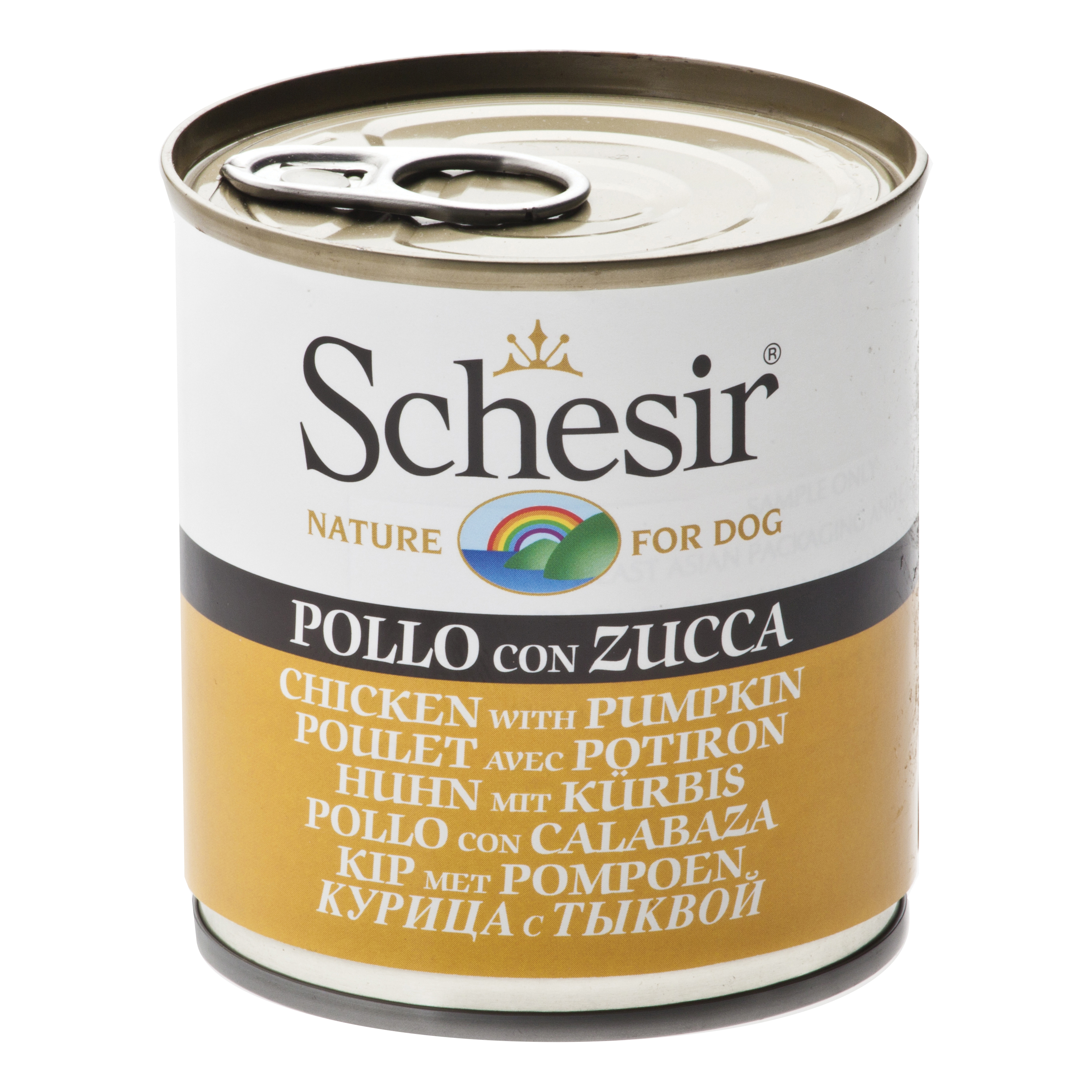 Schesir Cane Lattina In Jelly Adulto Pollo & Zucca 285 Gr