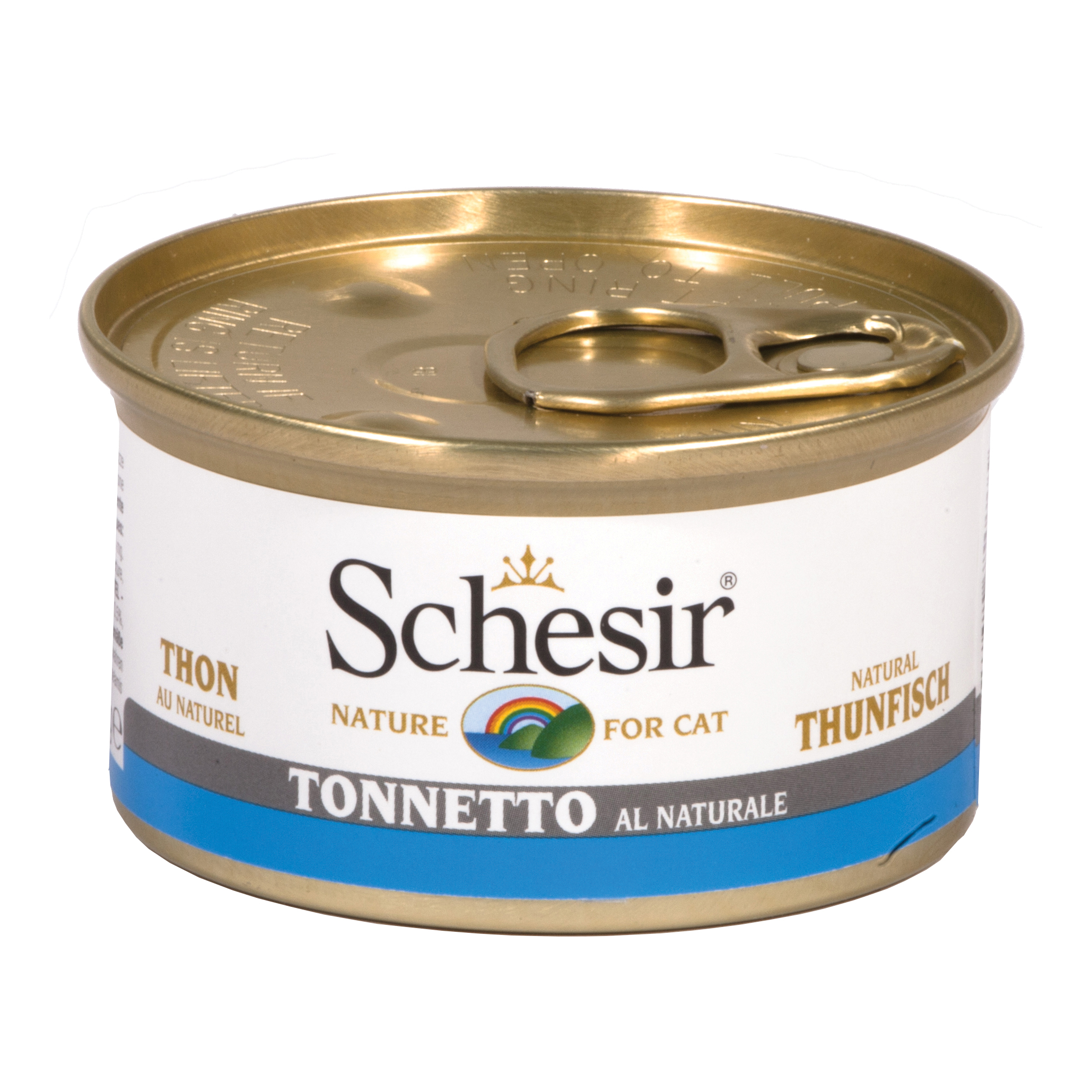 Schesir Gatto Lattina In Acqua Di Cottura Adulto Tonnetto 85 Gr