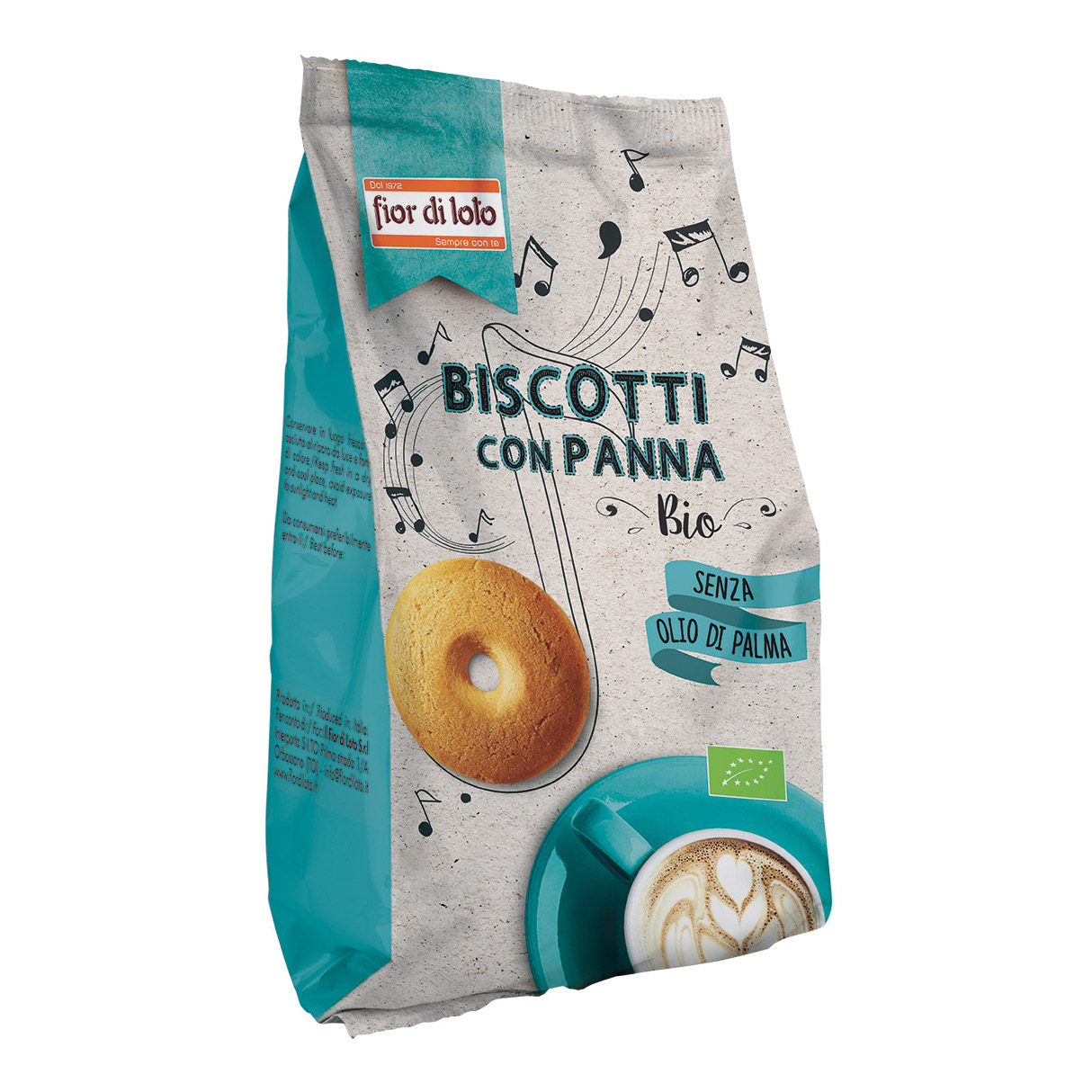 Fior di Loto Biscotti Panna Bio 350g