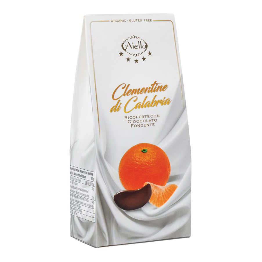 Aiello clementina di calabria ricoperta di cioccolato 100 g
