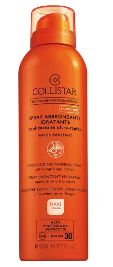 Maxi Taglia Spray Abbronzante Idratante Applicazione Ultra Rapida 30