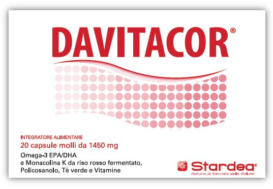 Davitacor 20 capsule molli 1450 mg