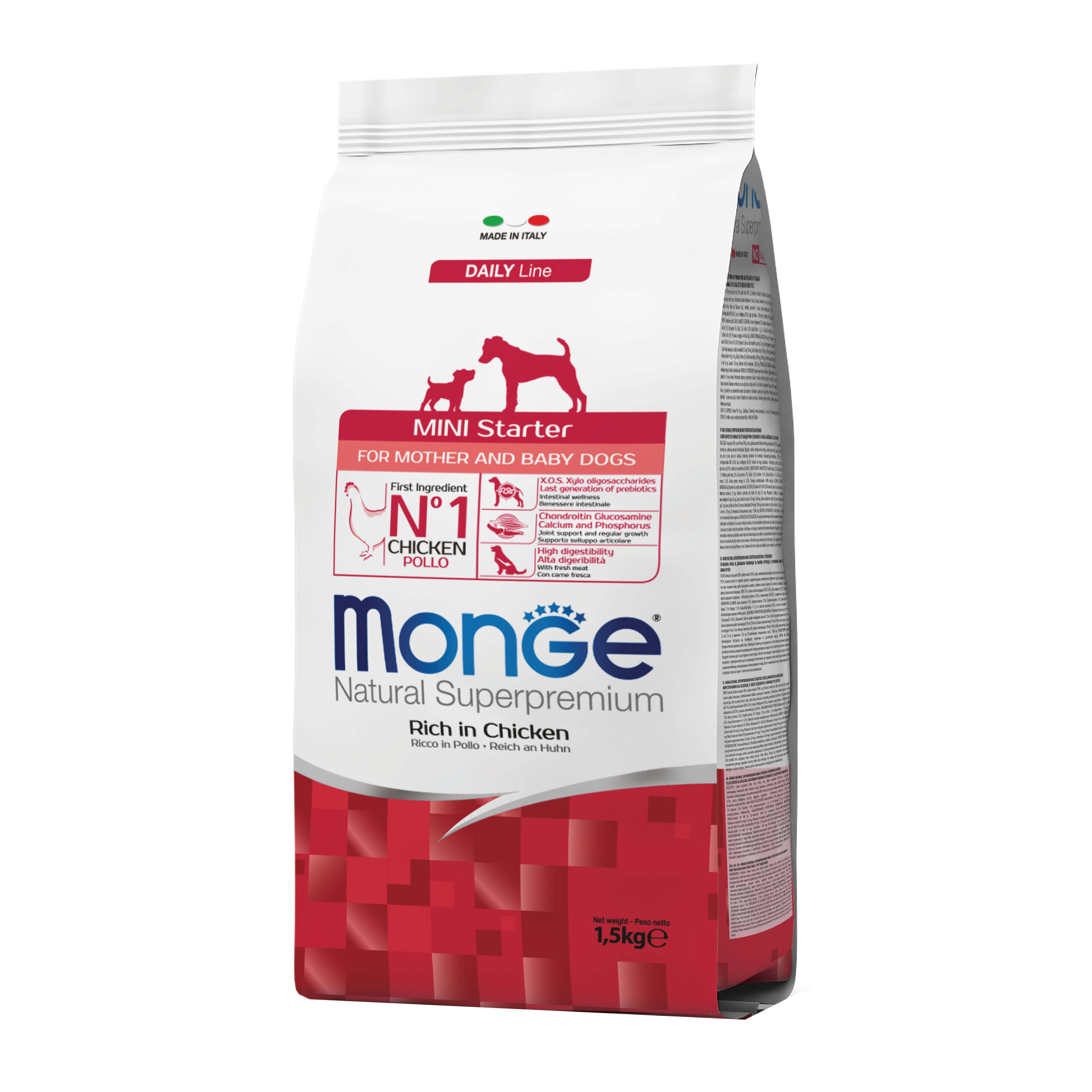 Monge mini starter 1500 g