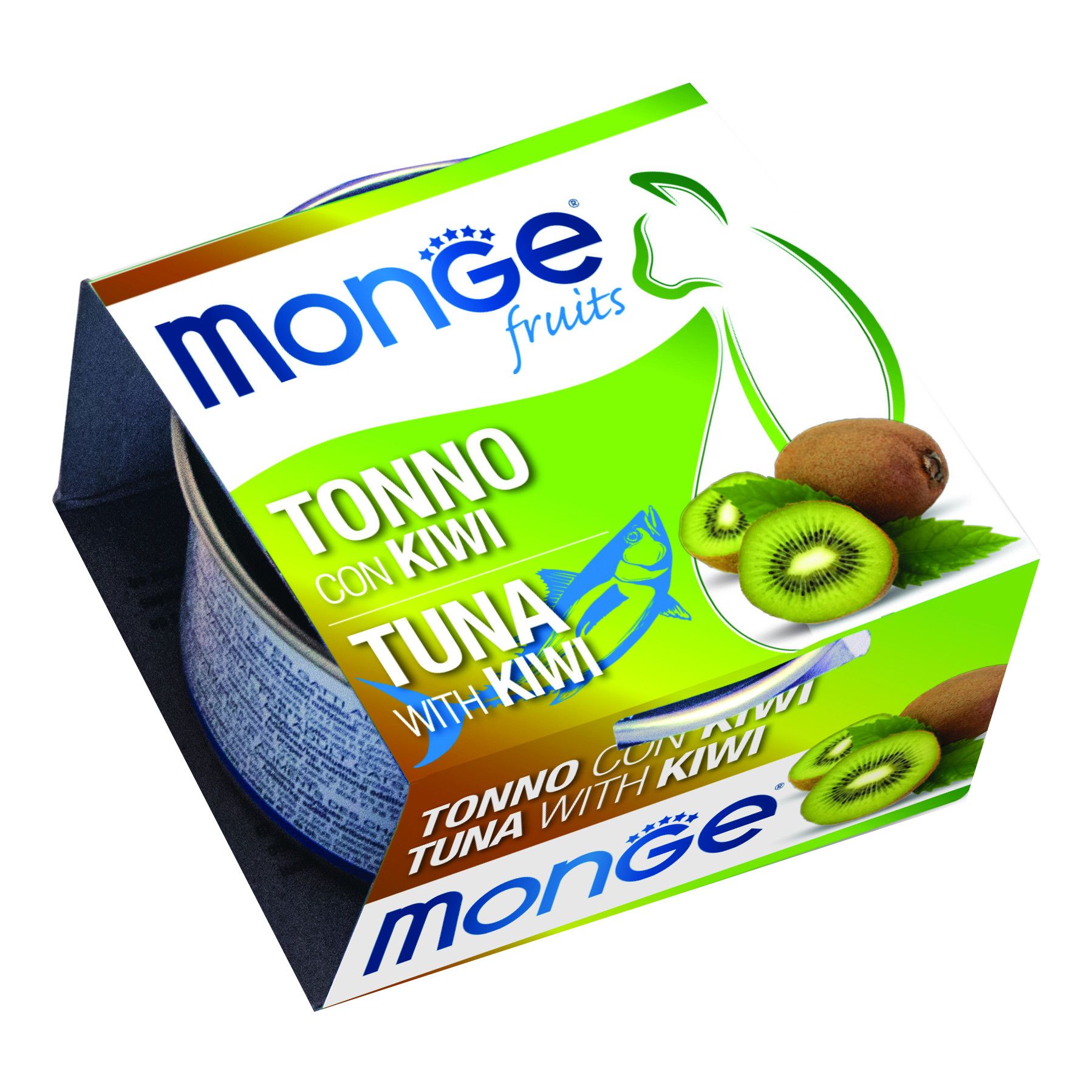 Monge Gatto Fruits Lattina Adulto Tonno &amp; Kiwi 80 Gr