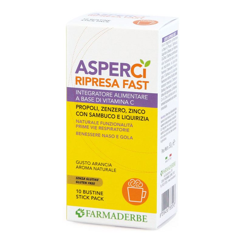 Asper ci ripresa fast 10 bustine