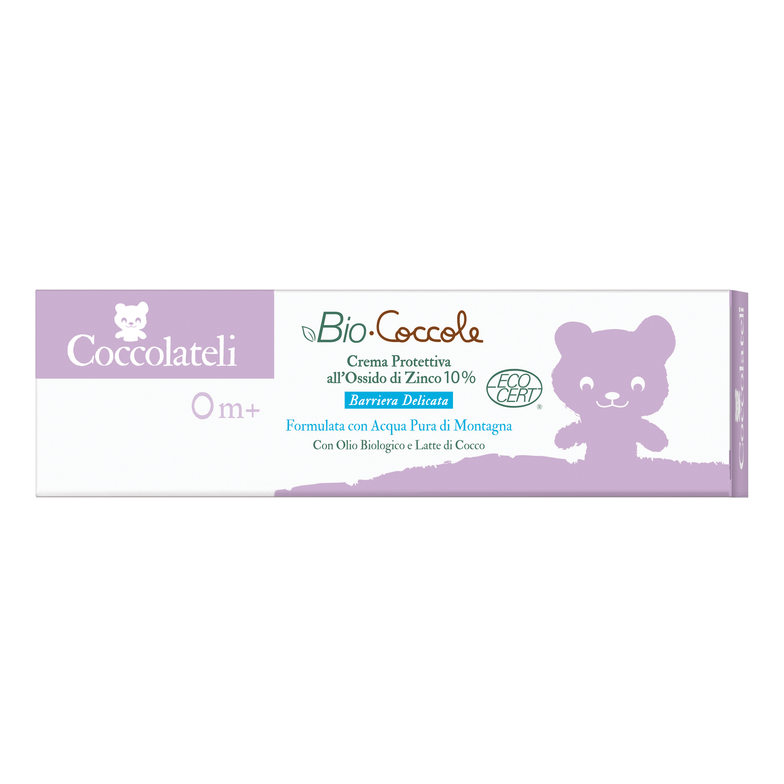 Crema ossido zinco 100 ml coccolateli bioecocert