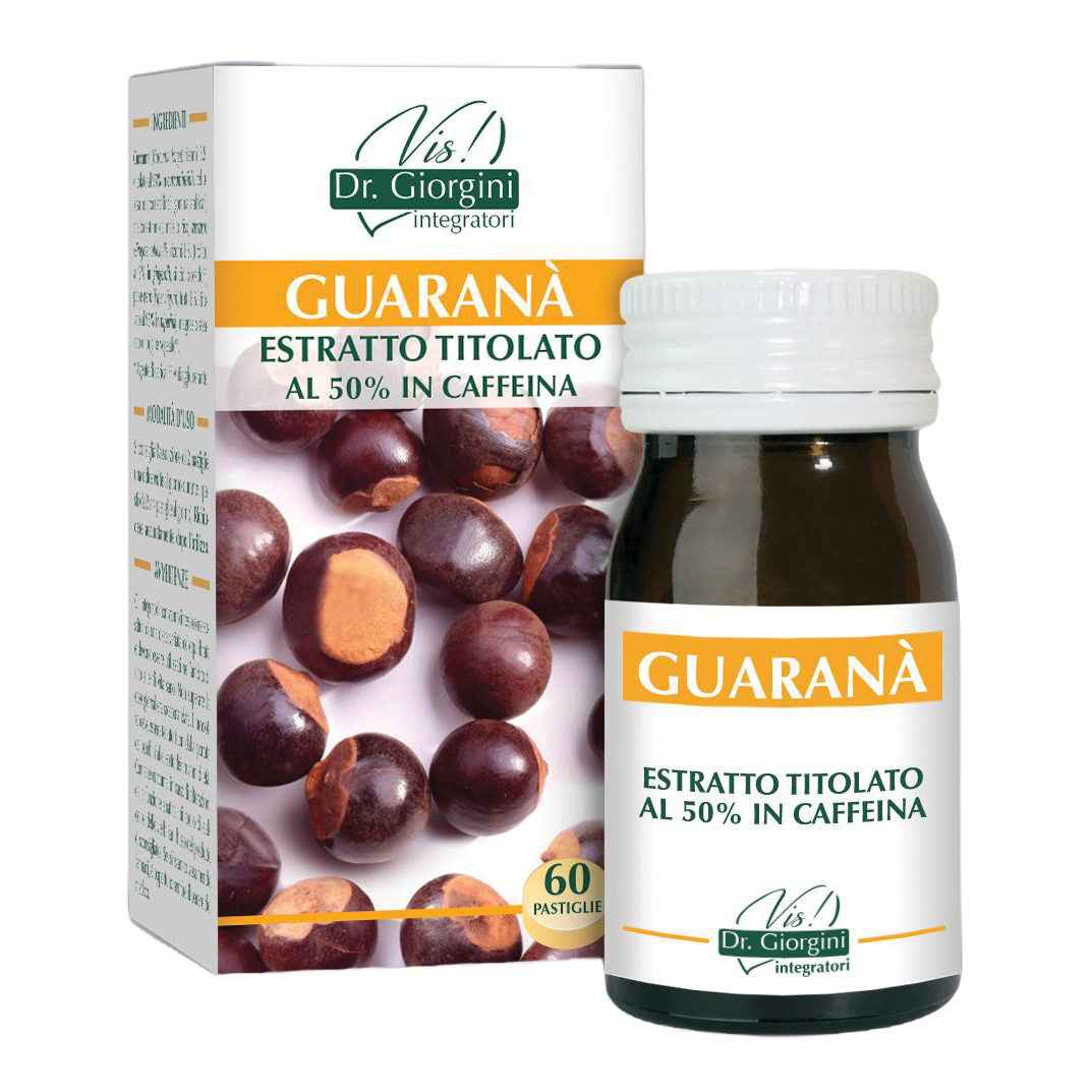 Guarana' estratto titolato 60 pastiglie