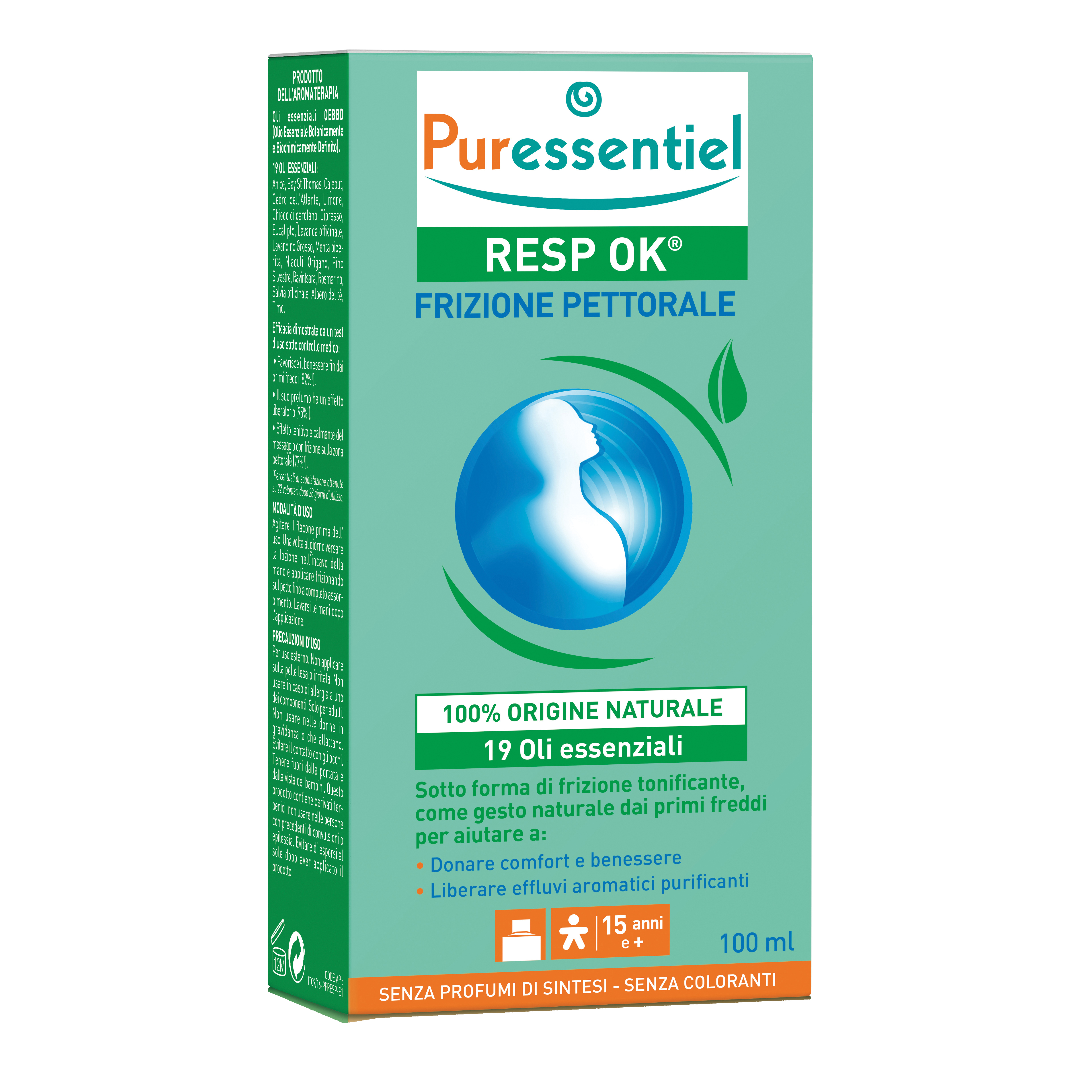 Puressentiel Resp Ok Frizione Pettorale 100 Ml-image