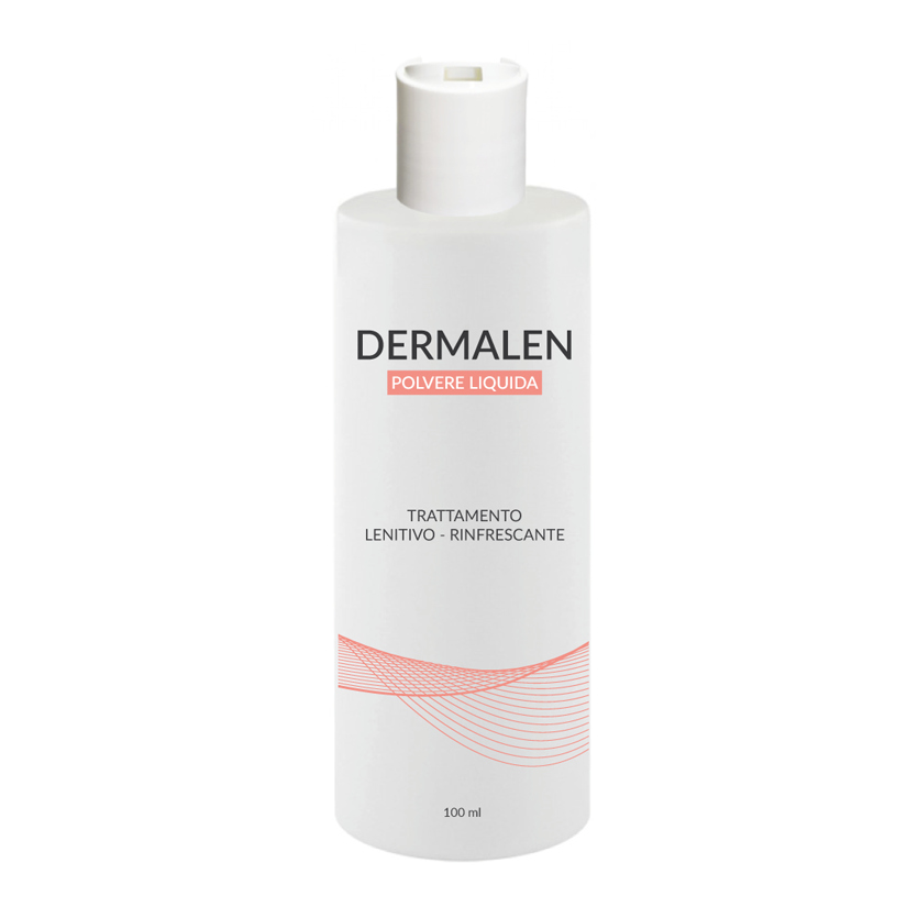Dermalen Polvere Liquida Trattamento Lenitivo e Rinfrescante 100 ml