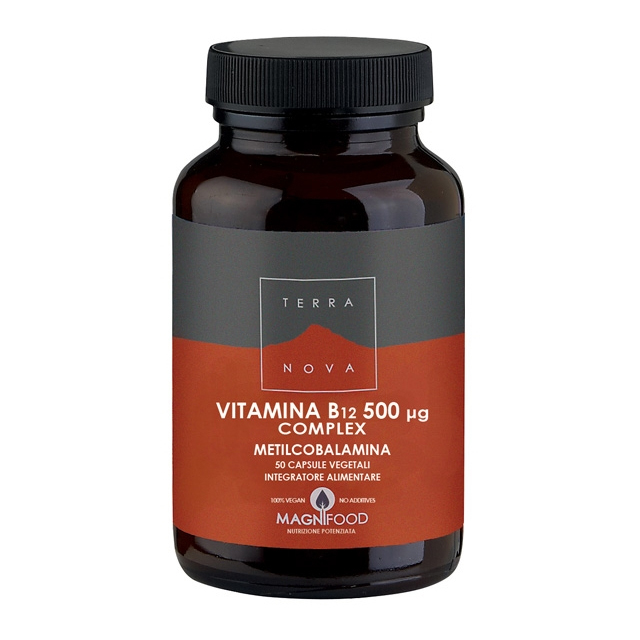 Terranova complesso di vitamina b12 500 ug 50 capsule