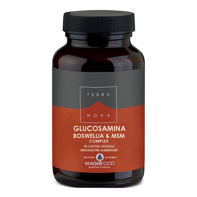 Terranova complesso di glucosamina boswellia e msm 50 capsule