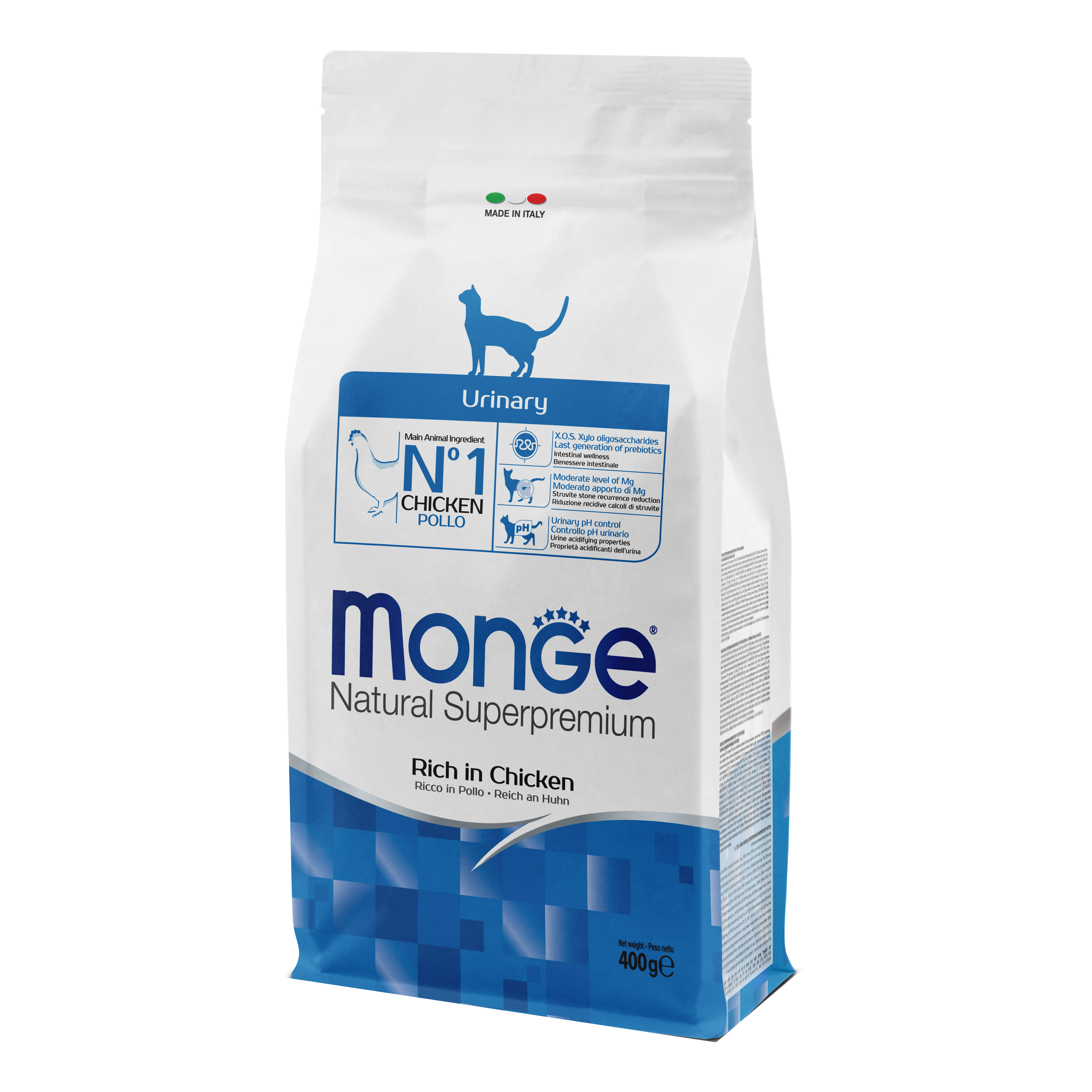 Monge Gatto Natural Superpremium Urinary Adulto Pollo 400 Gr