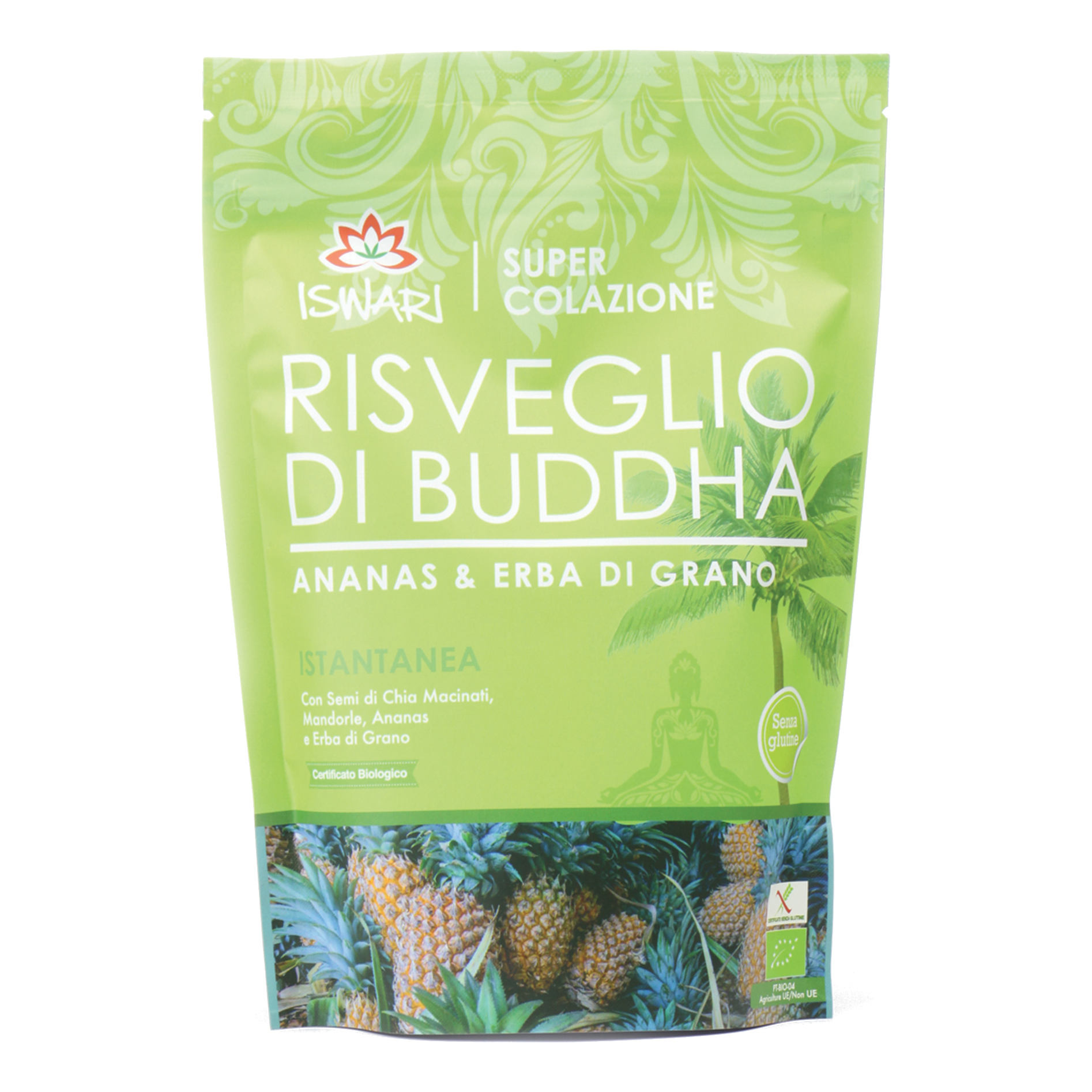 Risveglio buddha ananas &amp; erba gano bio 360 g