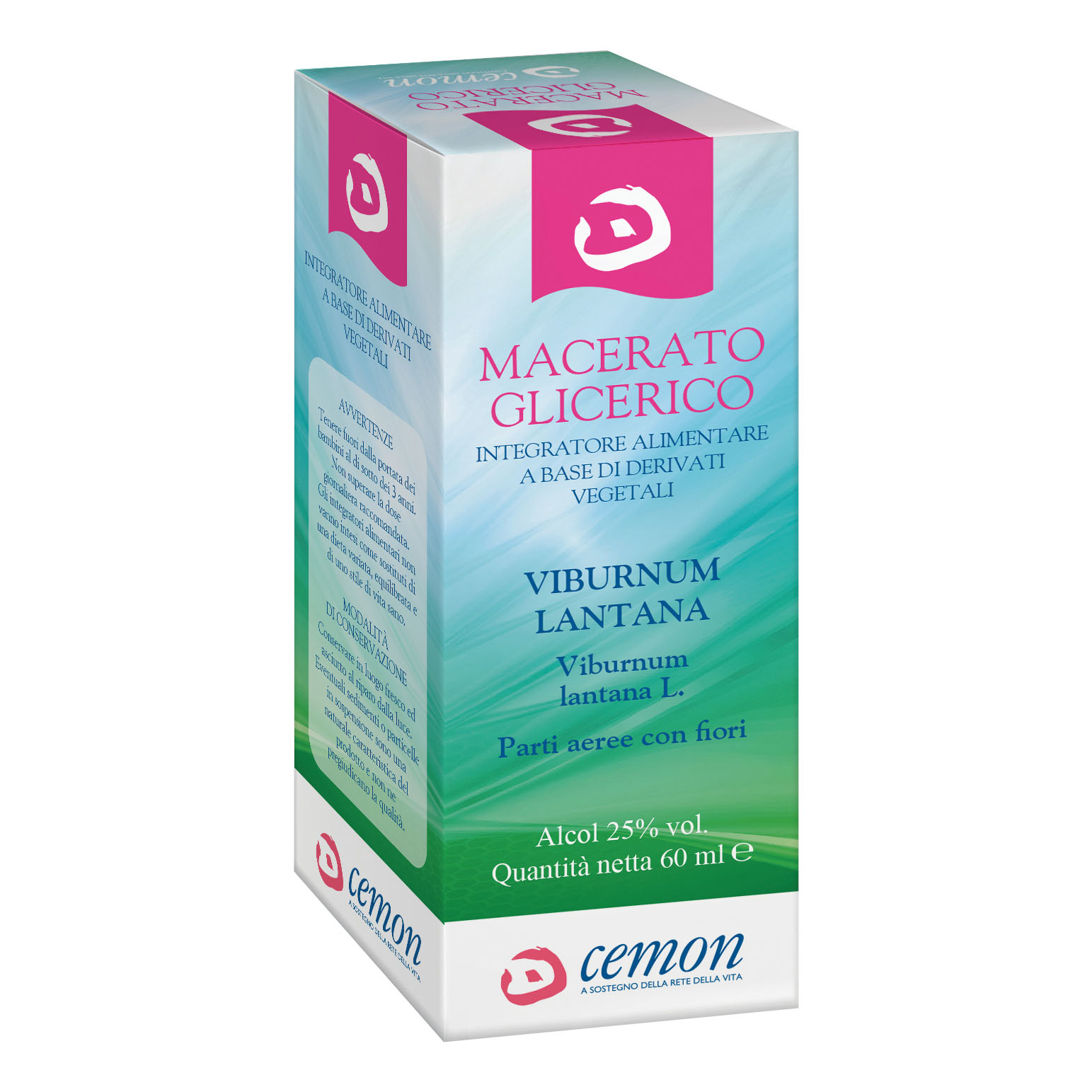Viburnum lantana gemme macerato glicerico 60 ml